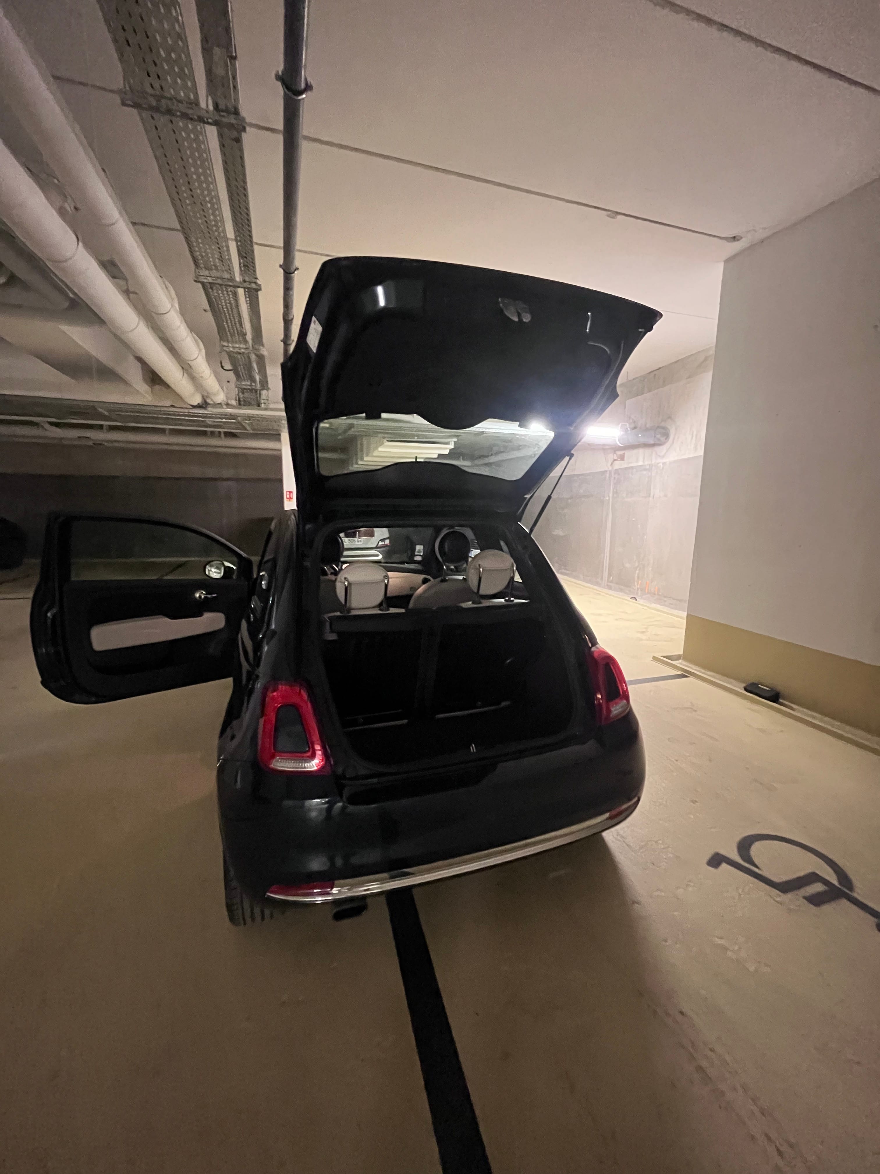 Fiat 500 avec Apple CarPlay