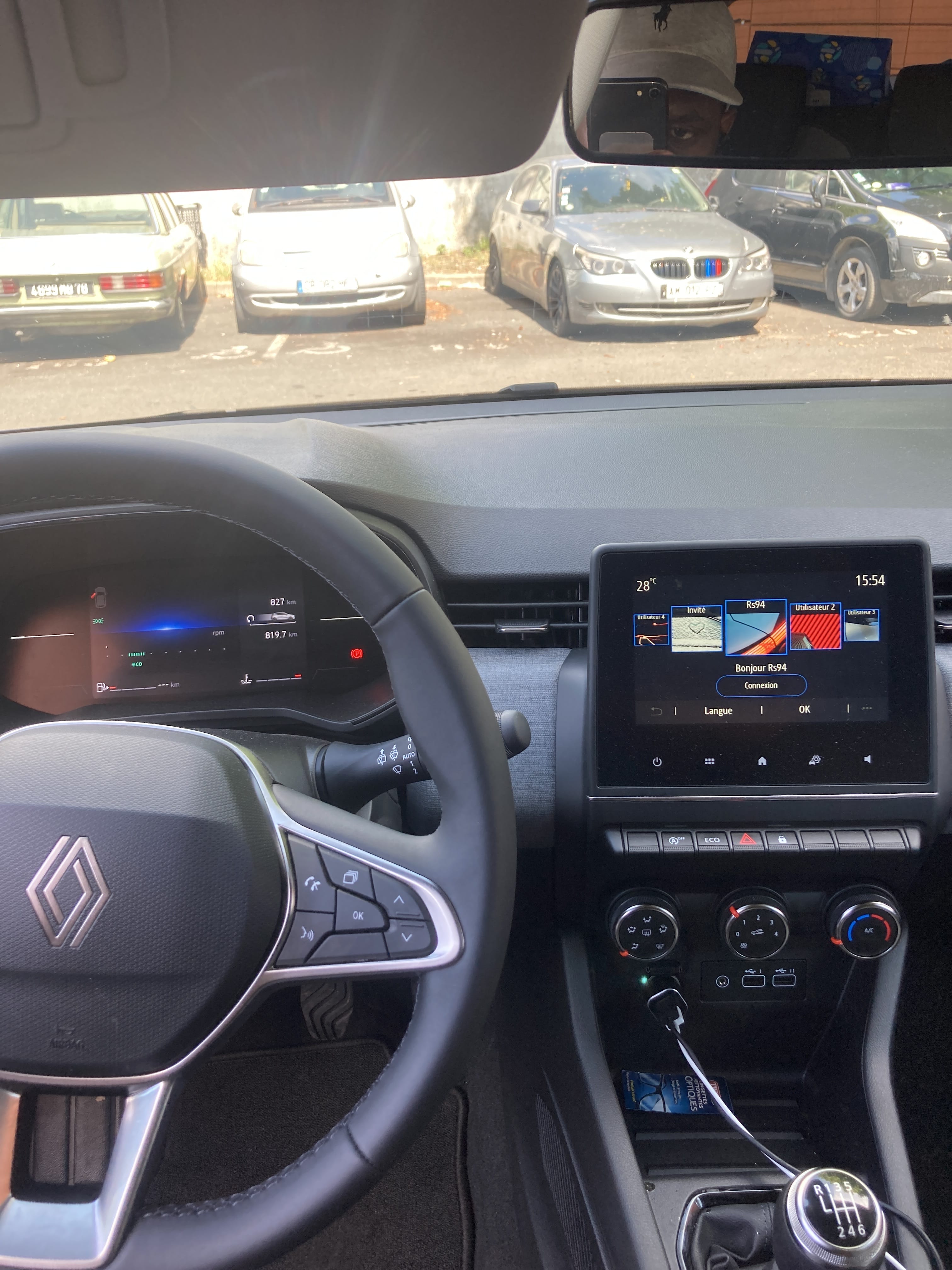 Renault Clio avec Android Auto