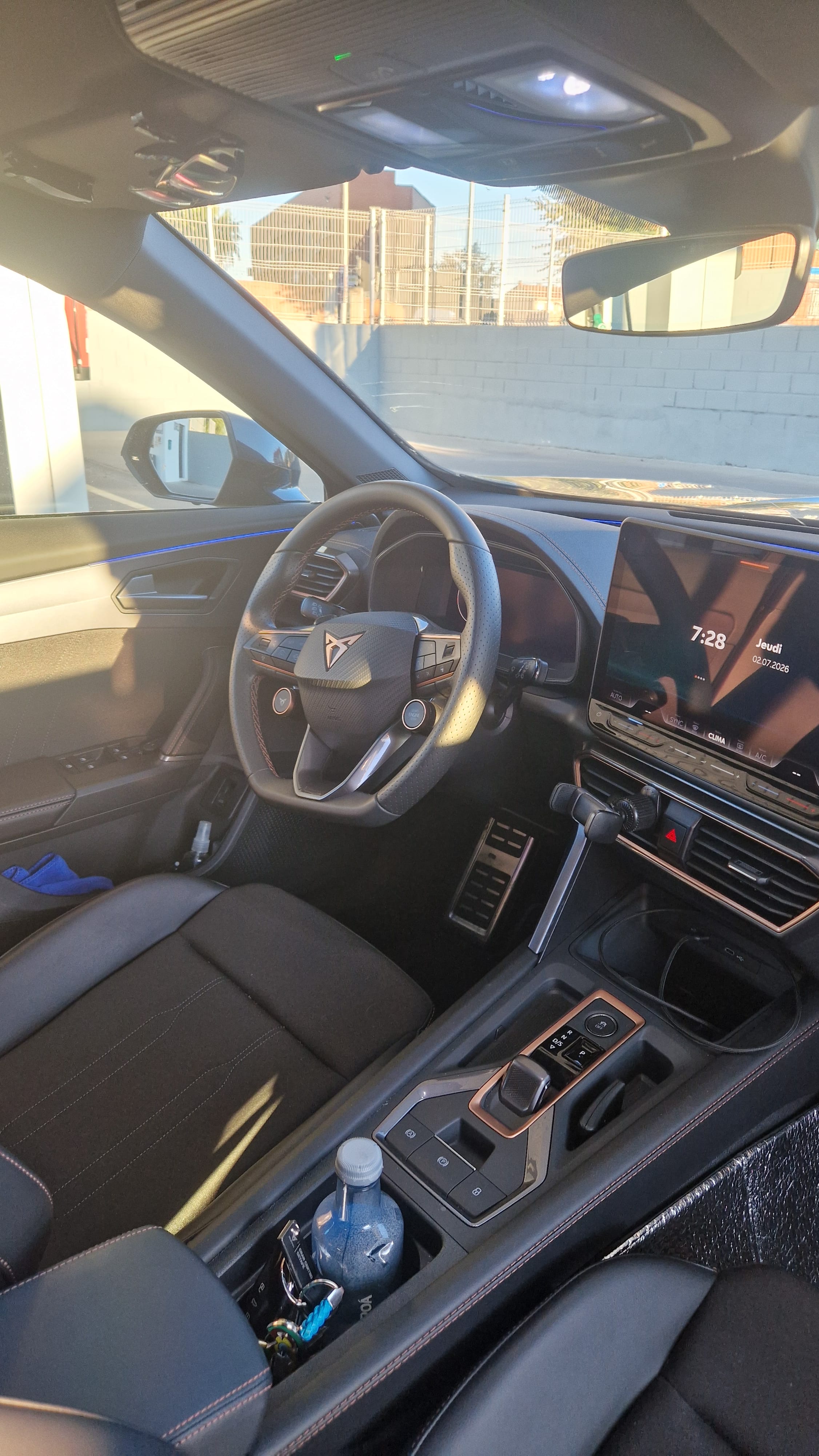 Cupra Formentor avec GPS