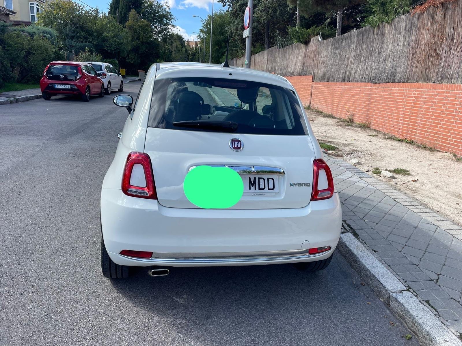 Fiat 500 avec Audio Bluetooth
