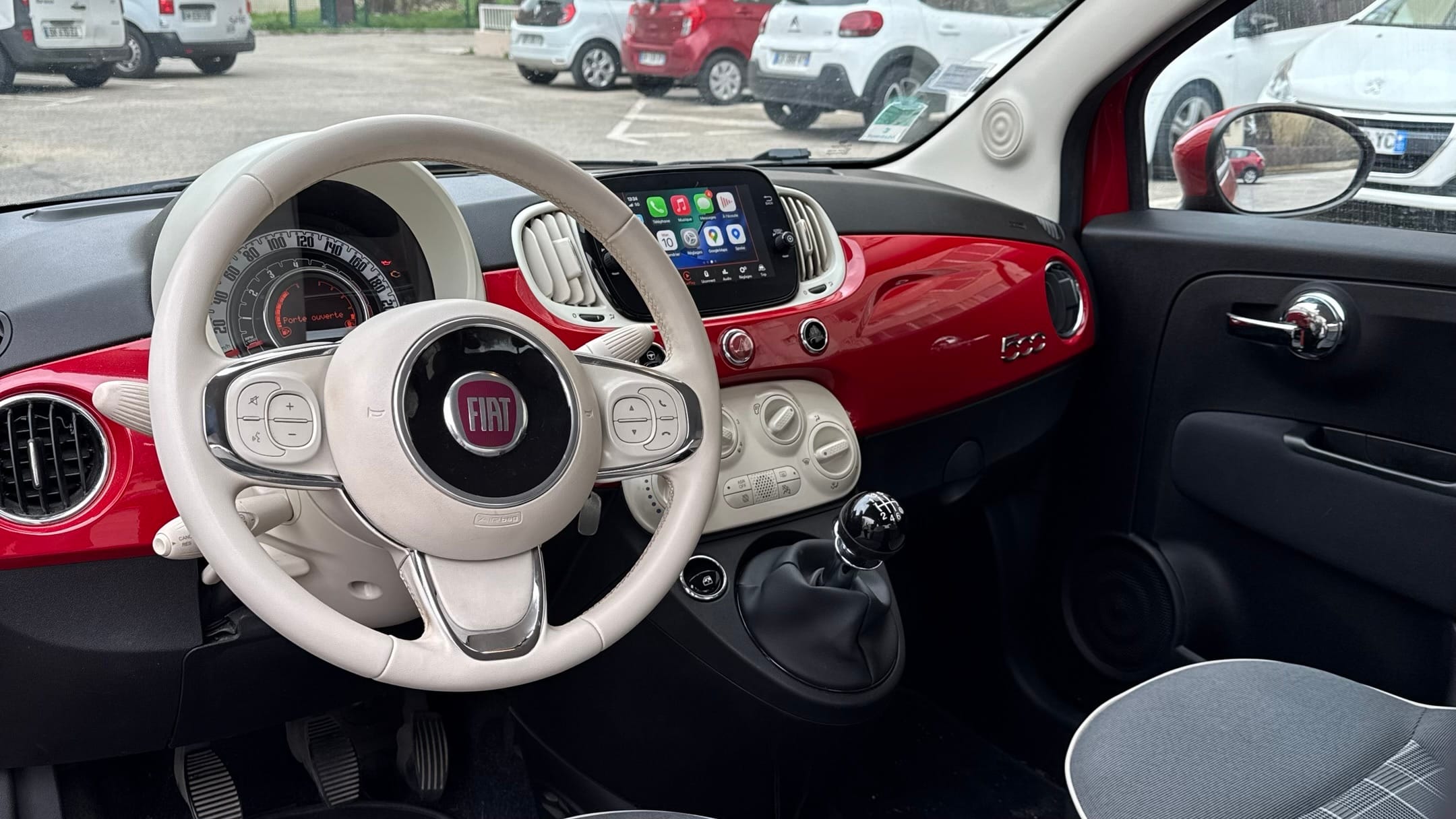 Fiat 500 Lounge avec Régulateur de vitesse