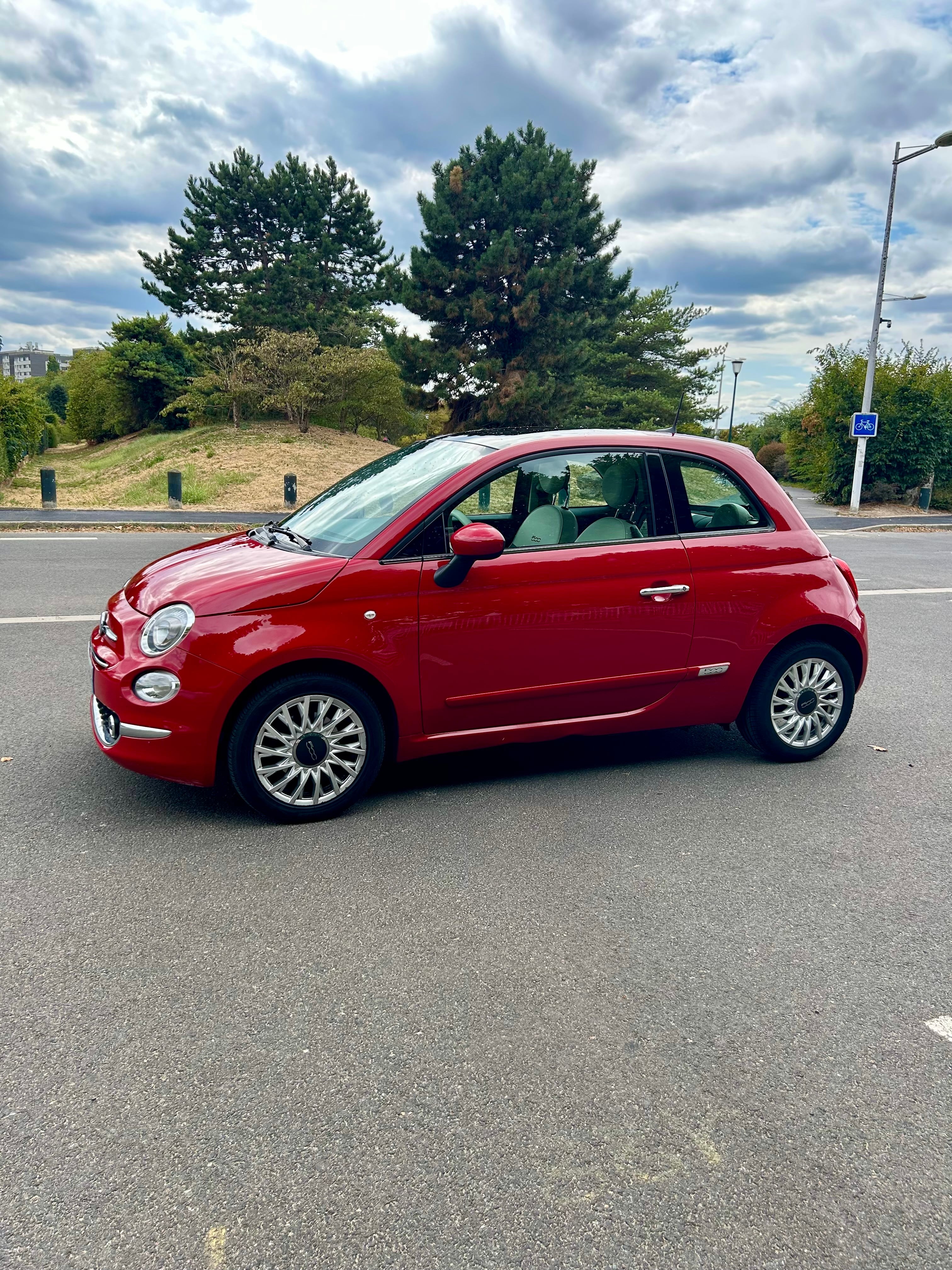 Fiat 500 C avec Climatisation