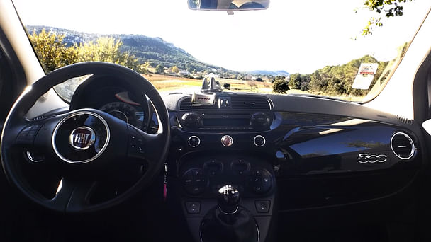 Fiat 500 Lounge*clim*bluethooth*Parking Rond point du Prado