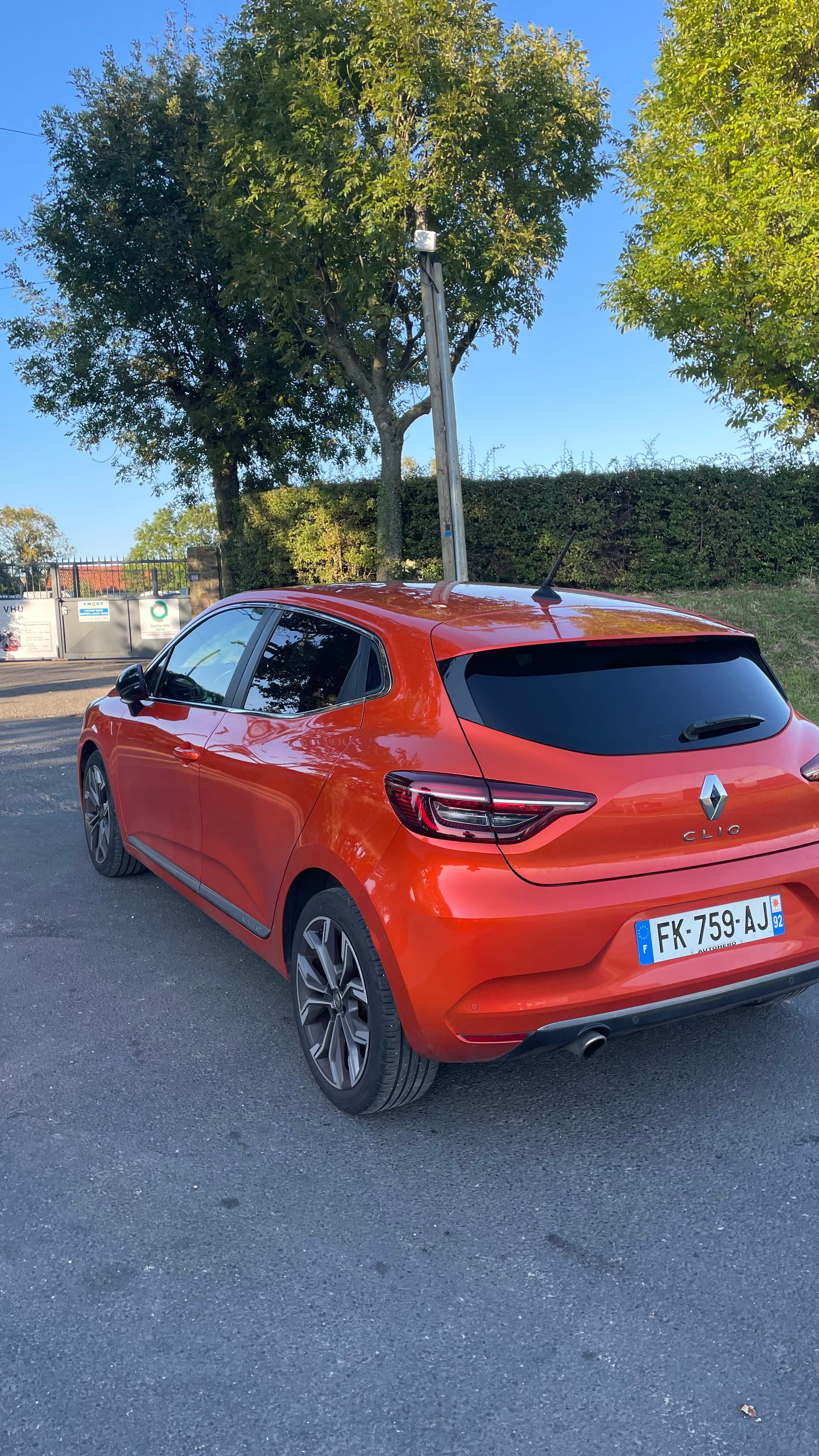 Renault Clio avec GPS