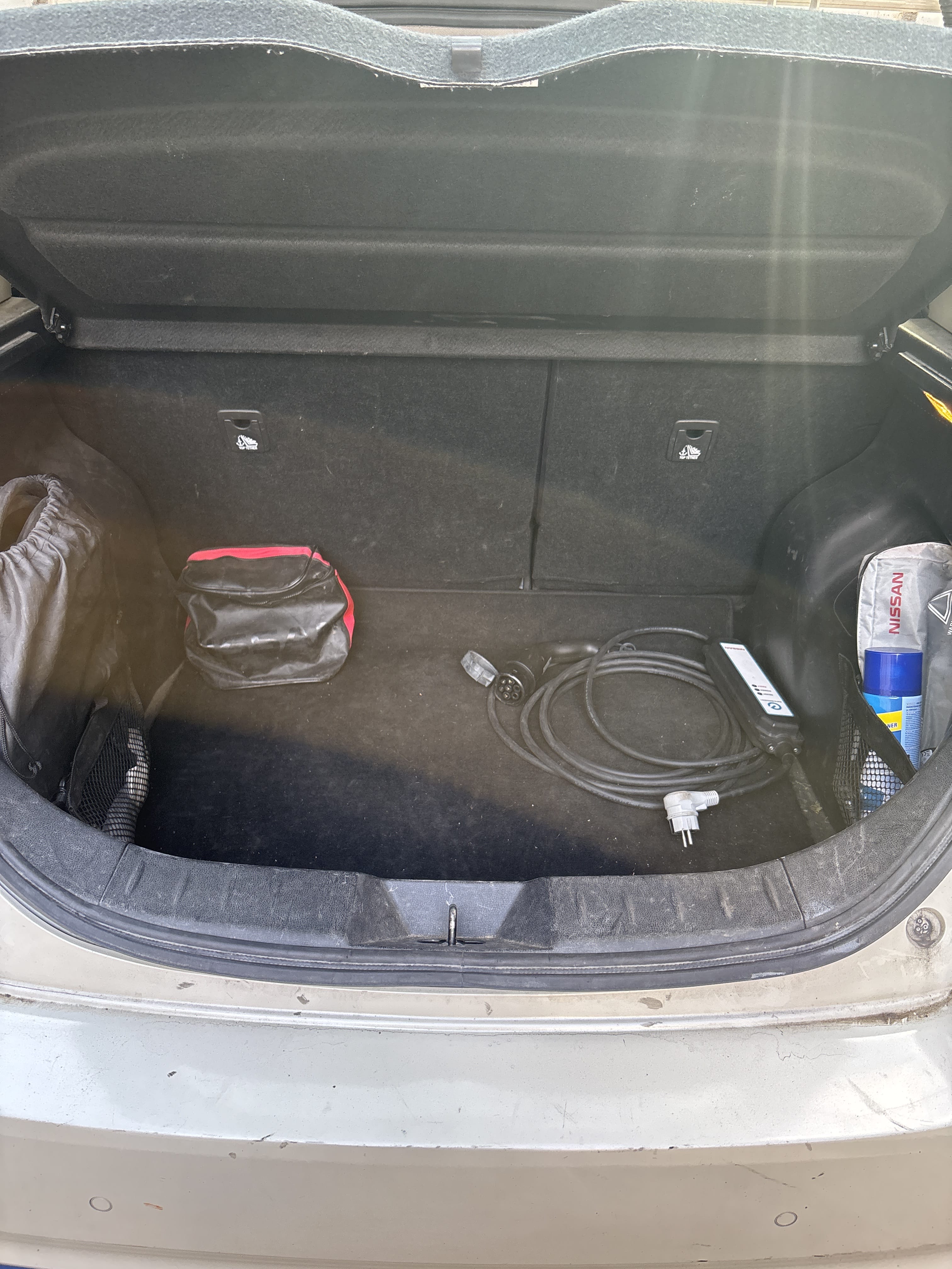 Nissan Leaf avec Siège bébé