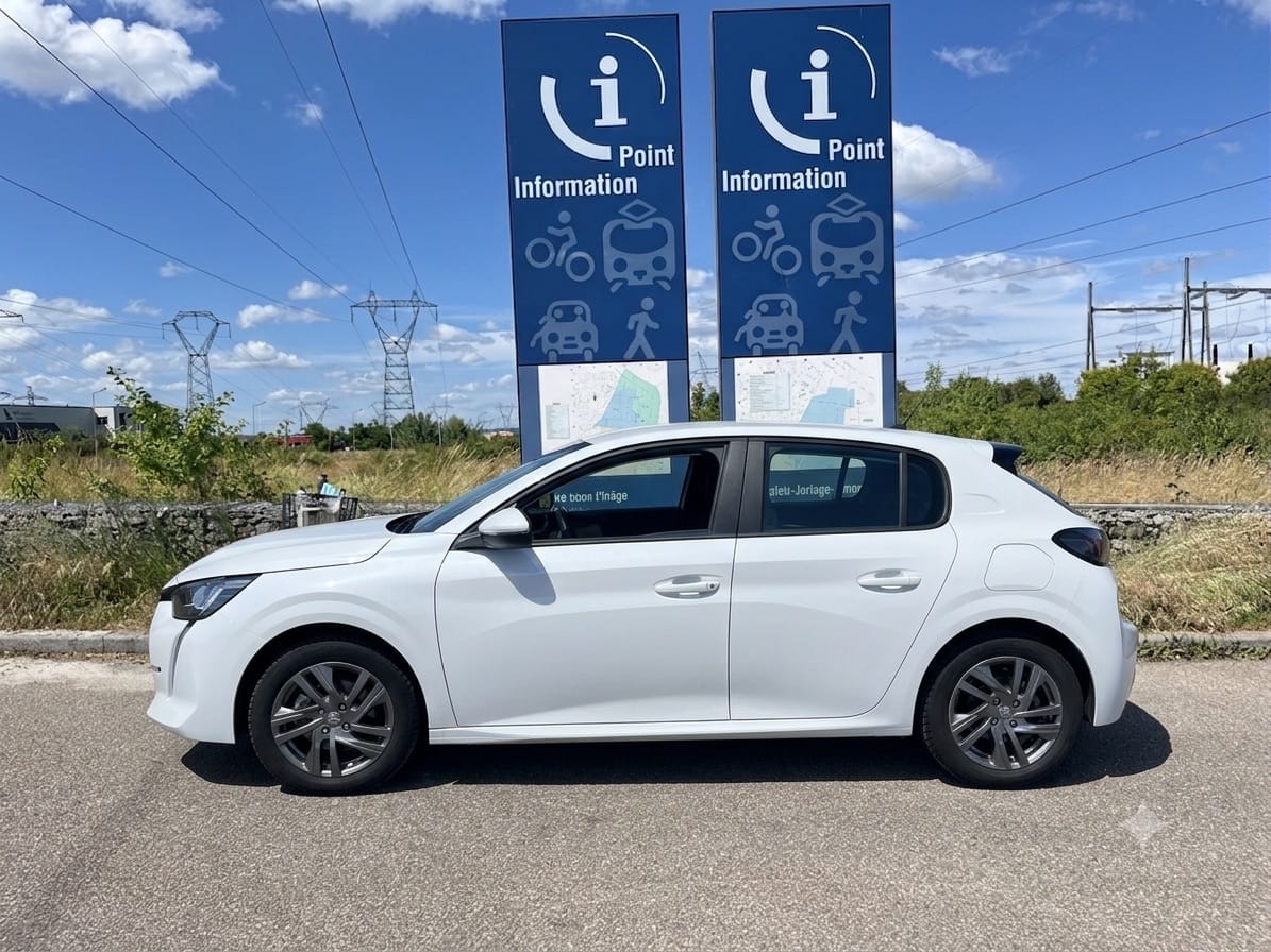 Peugeot 208 avec Apple CarPlay
