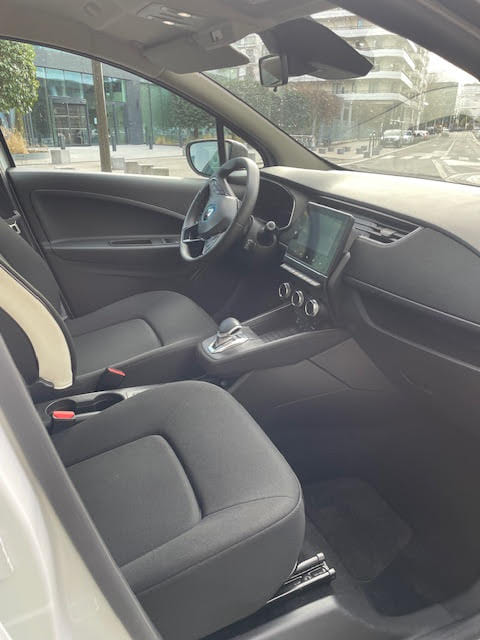 Renault ZOE avec GPS