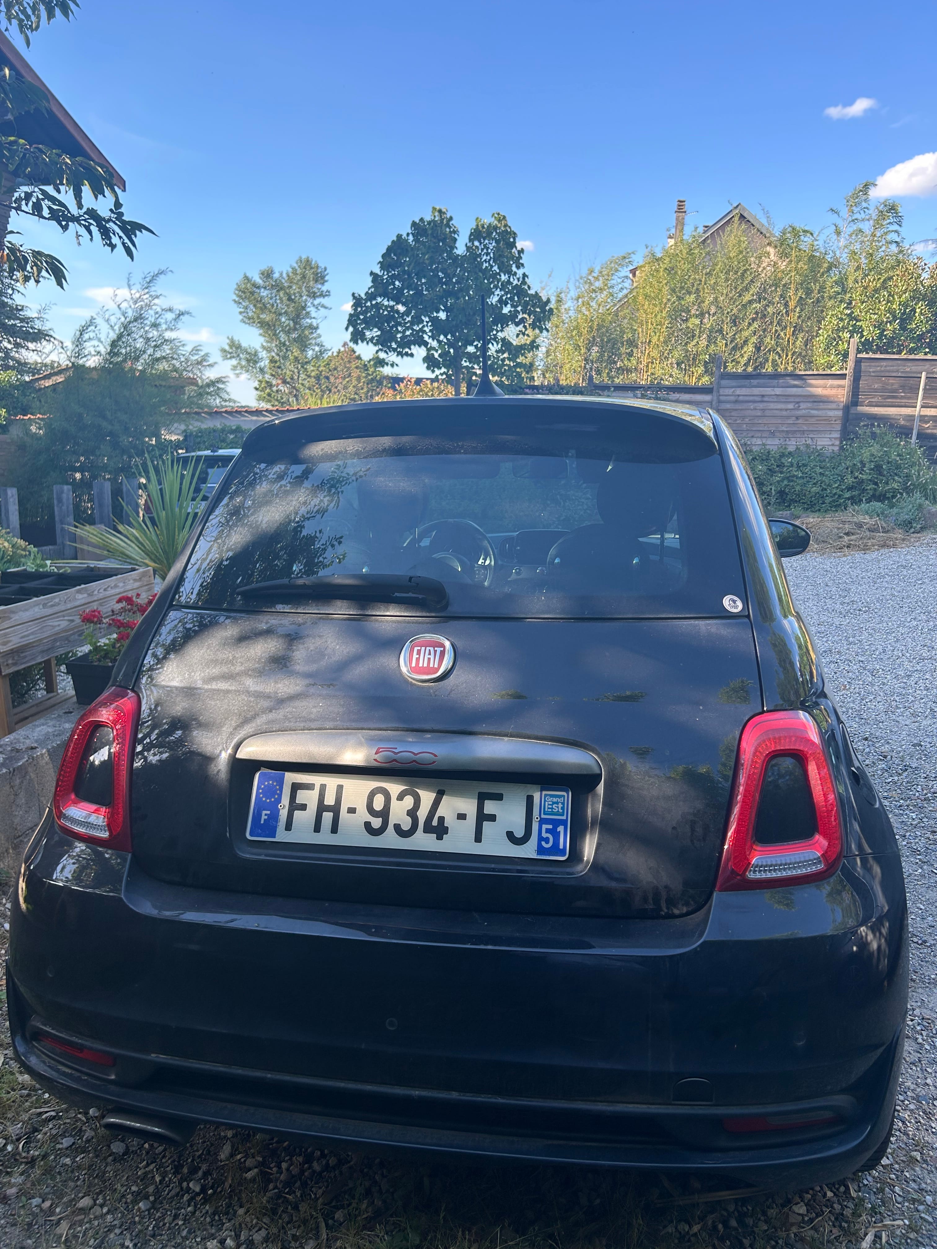 Fiat 500 avec GPS