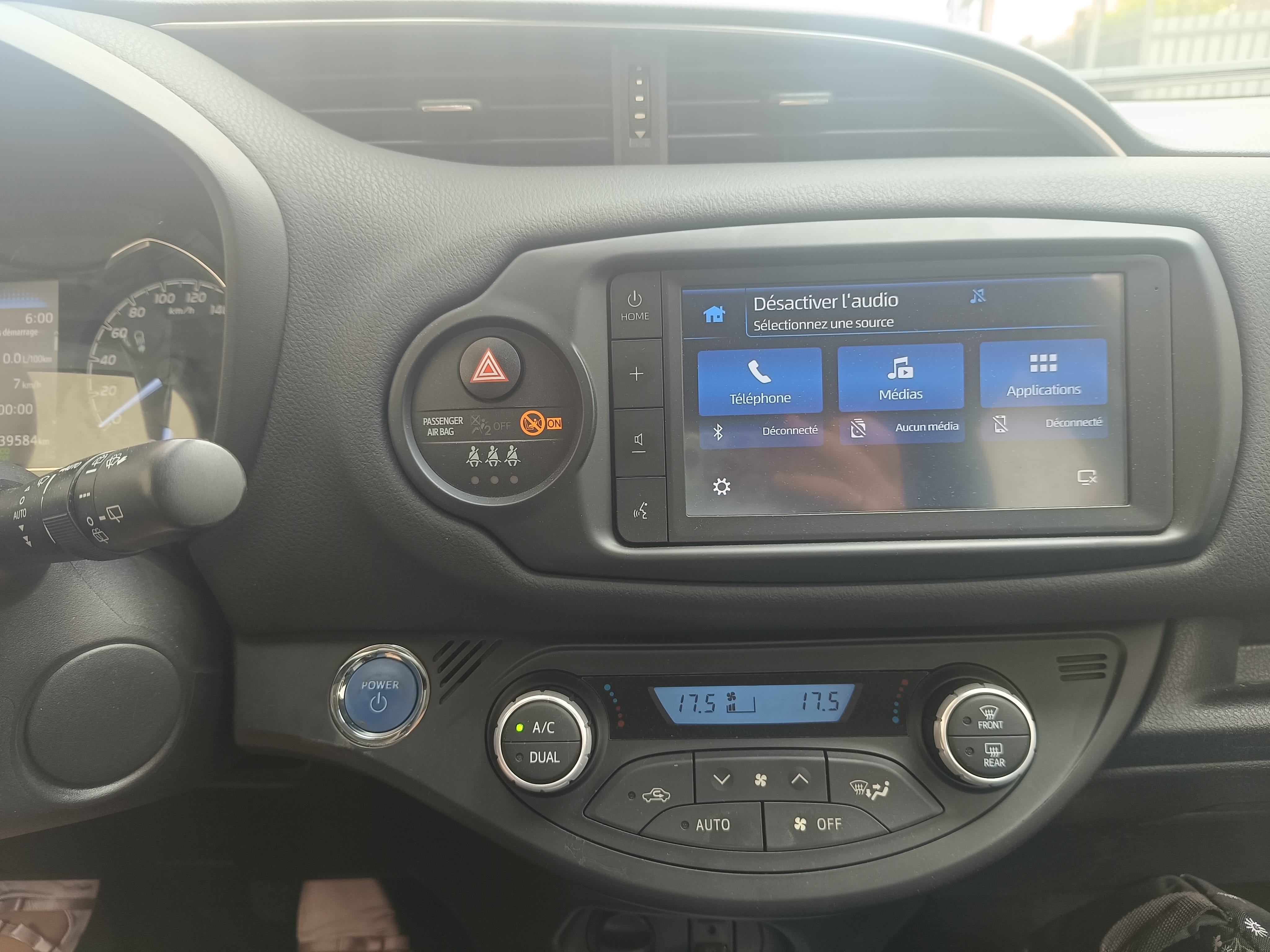 Toyota Yaris Hybride avec Audio Bluetooth