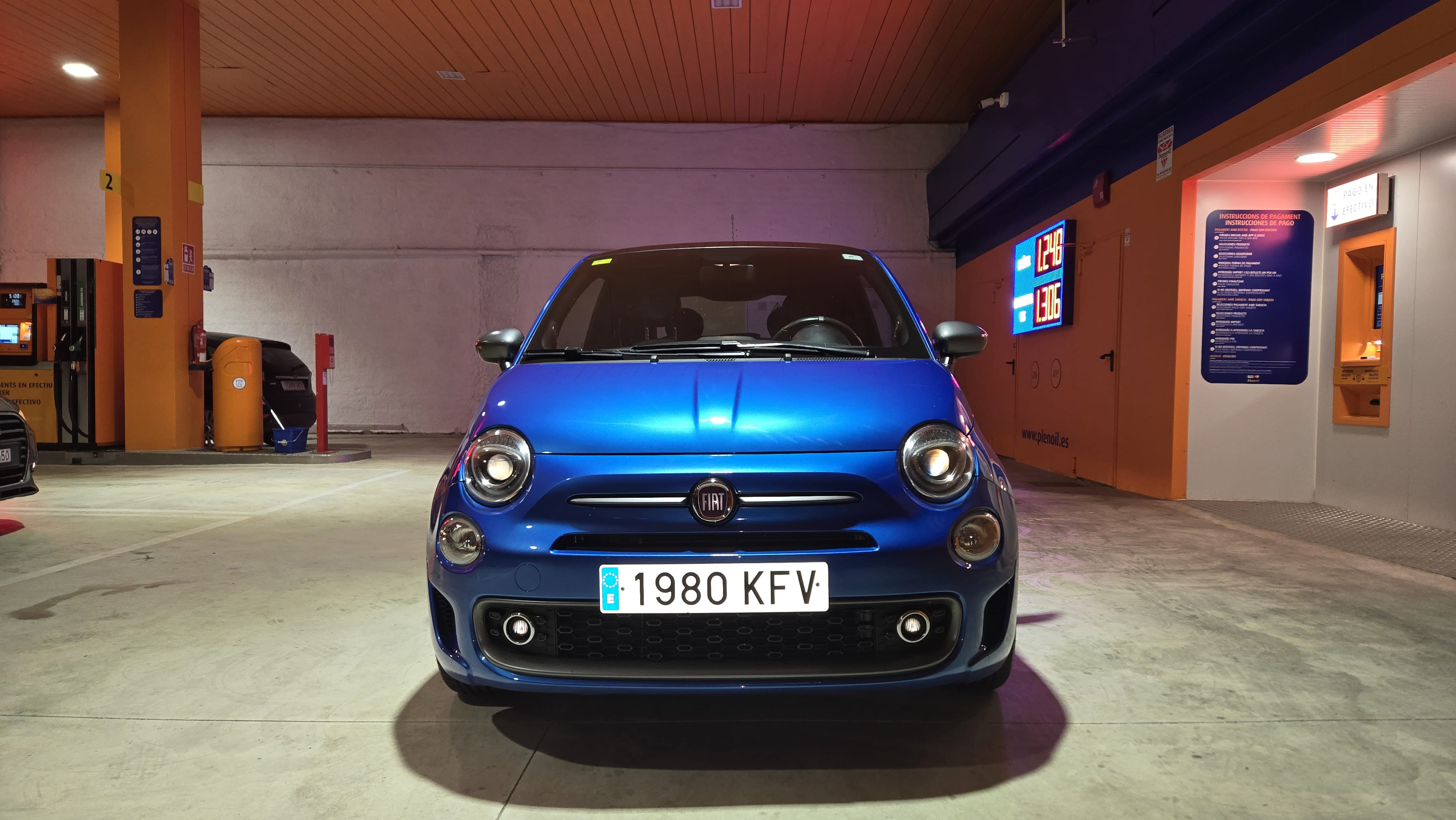 Fiat 500 Sport 1.2 gasolina, 70cv, 2017, con GPS
