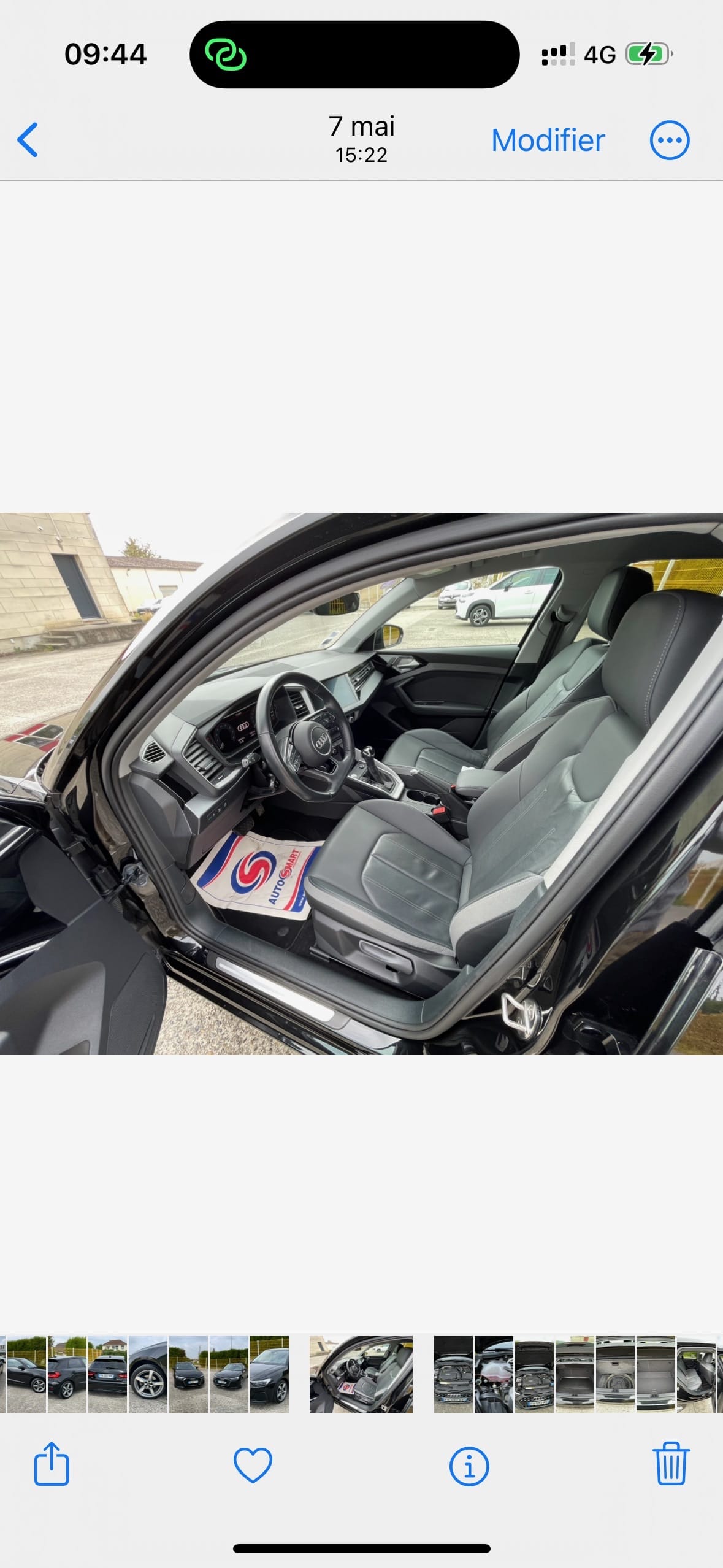 Audi A1 avec GPS
