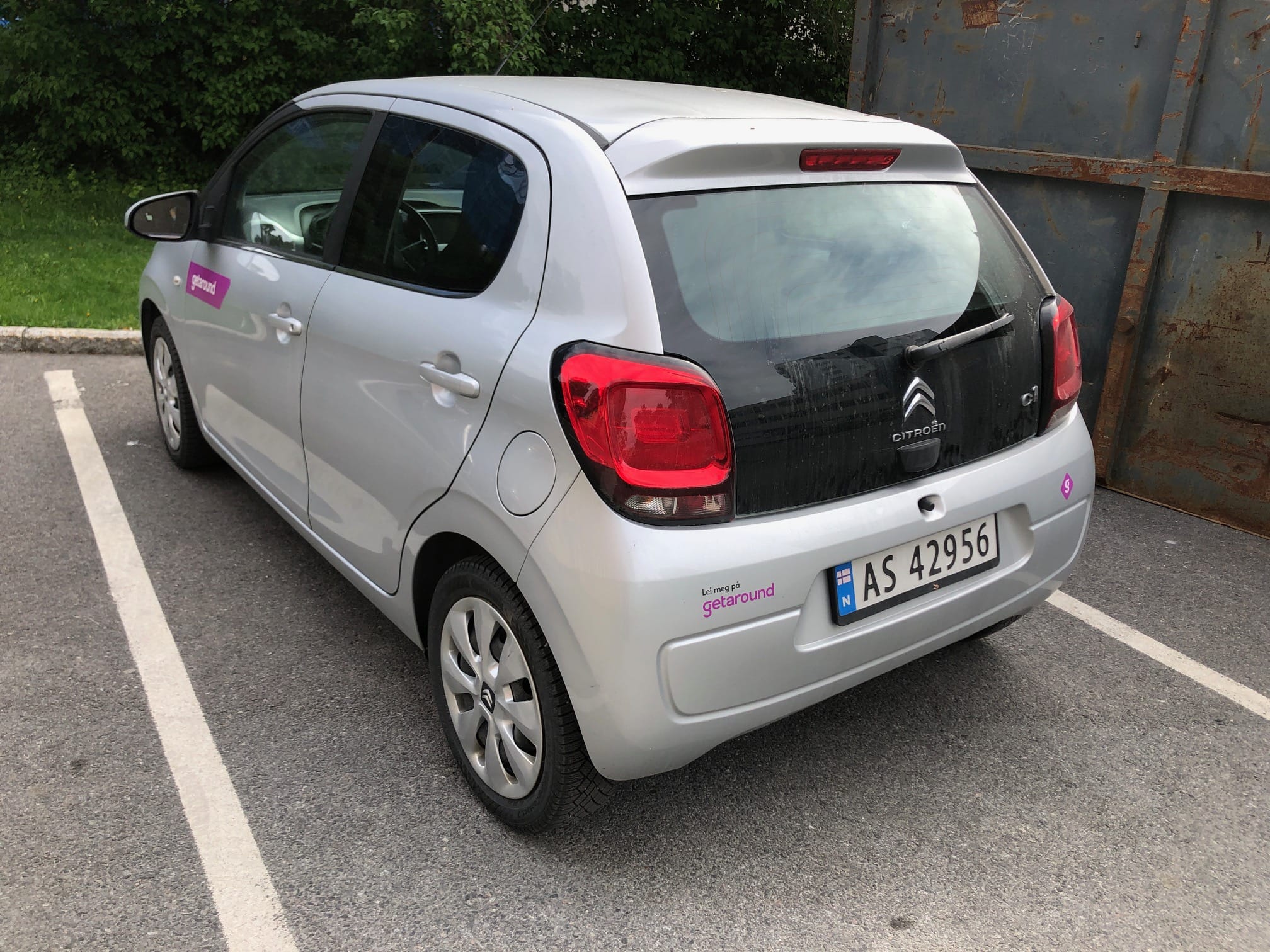 Citroen C1 II med Bluetooth audio