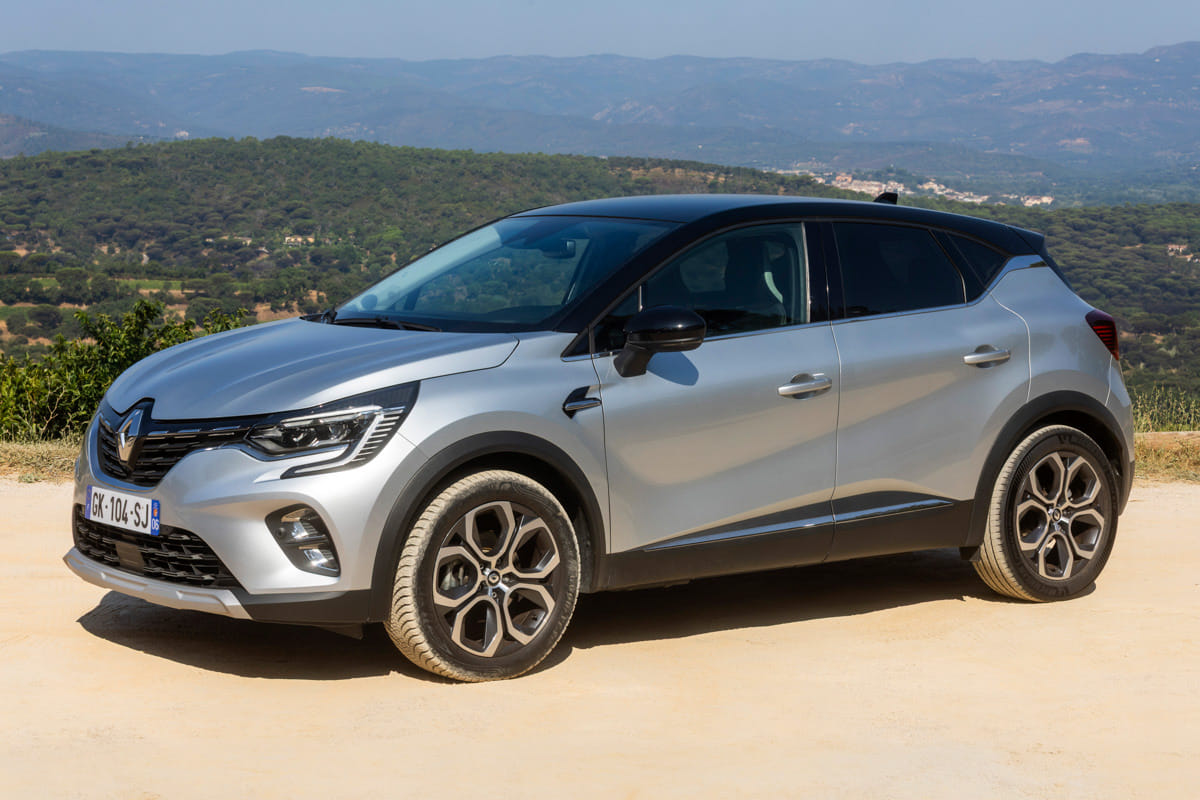Renault Captur, 2022, Essence 95 / Électrique (hybride), automatique