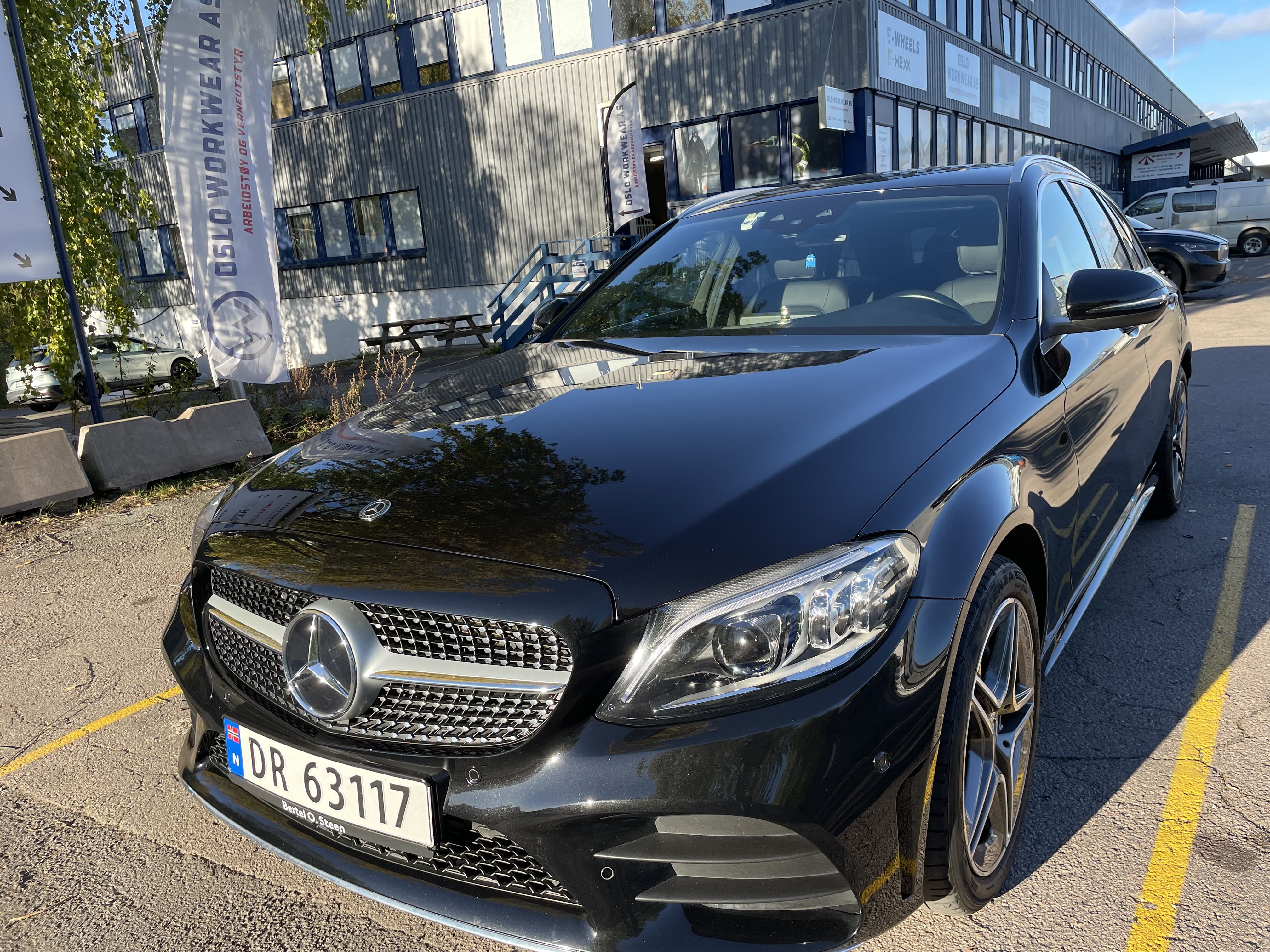 Mercedes-Benz C-Klasse 1.5 Hybrid  Stationwagan 4*4 (2019 model), 2019, Blyfri 95, automatisk