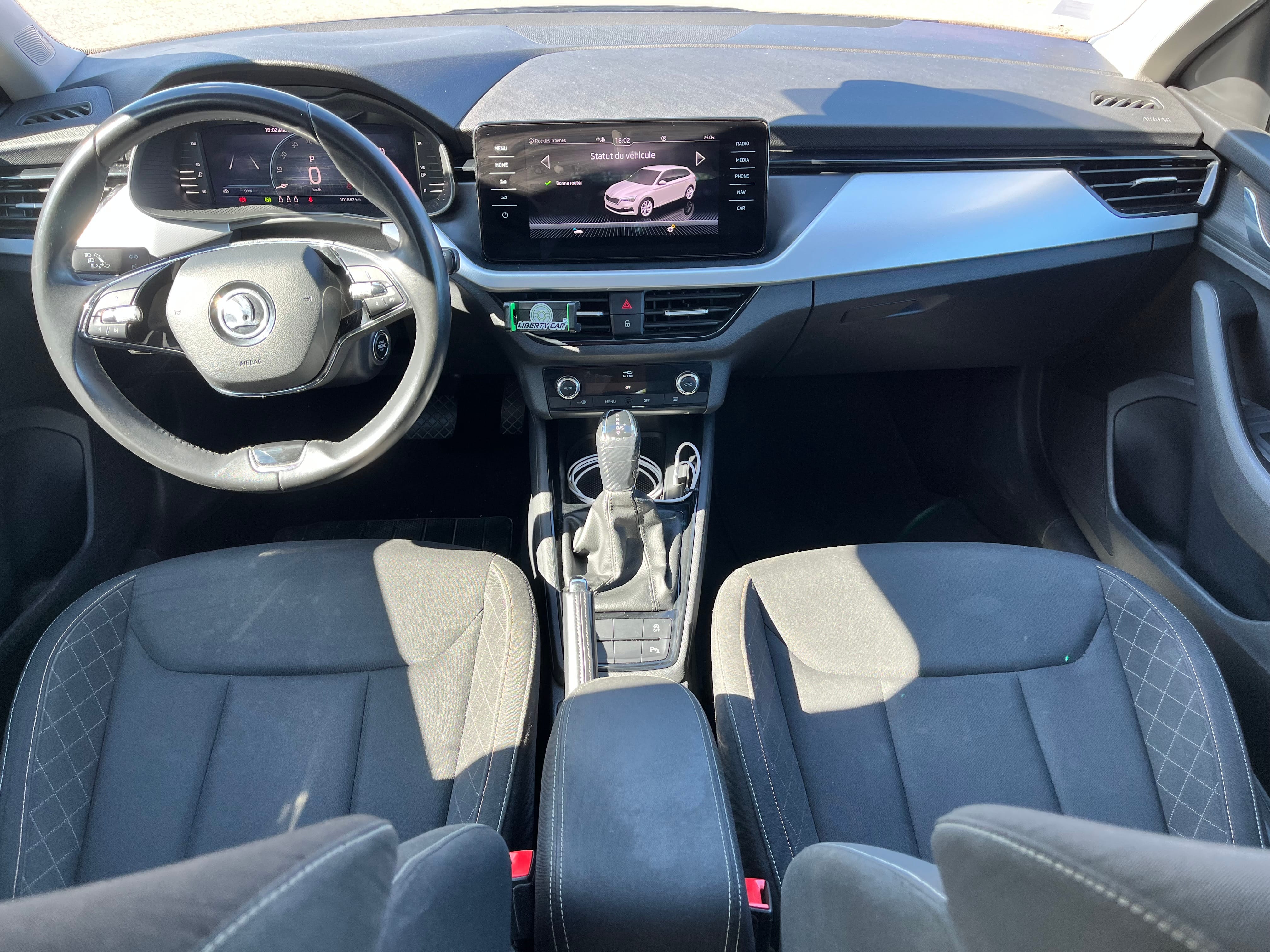 Skoda Scala met Bluetooth audio