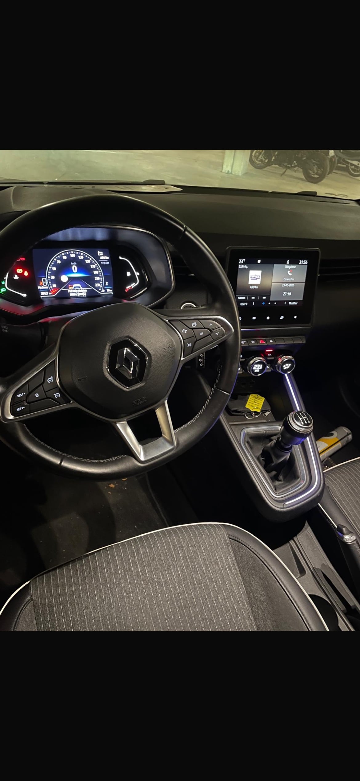 Renault Clio avec GPS