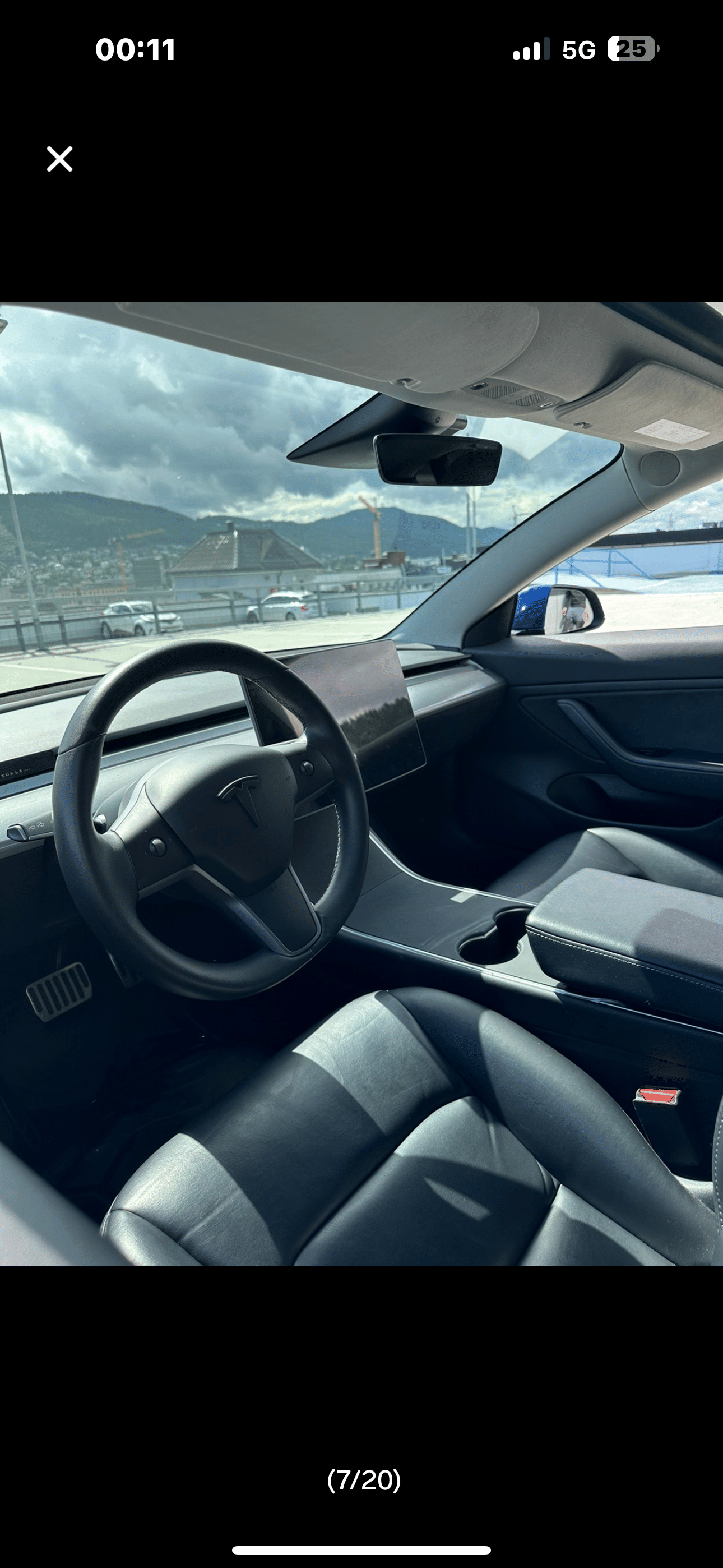 Tesla Model 3 Standard Range Plus med GPS