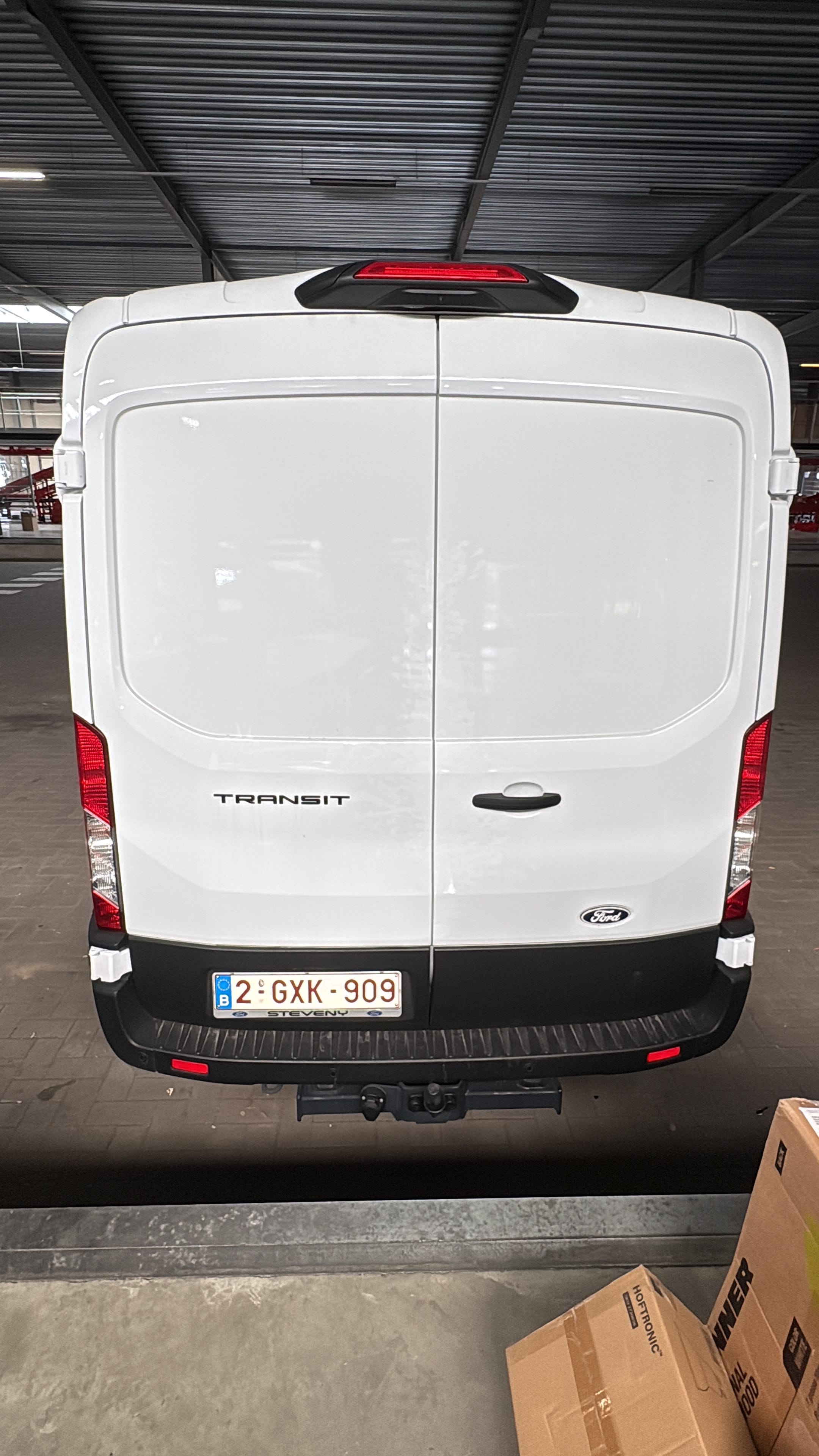 Ford Transit Fourgon met GPS