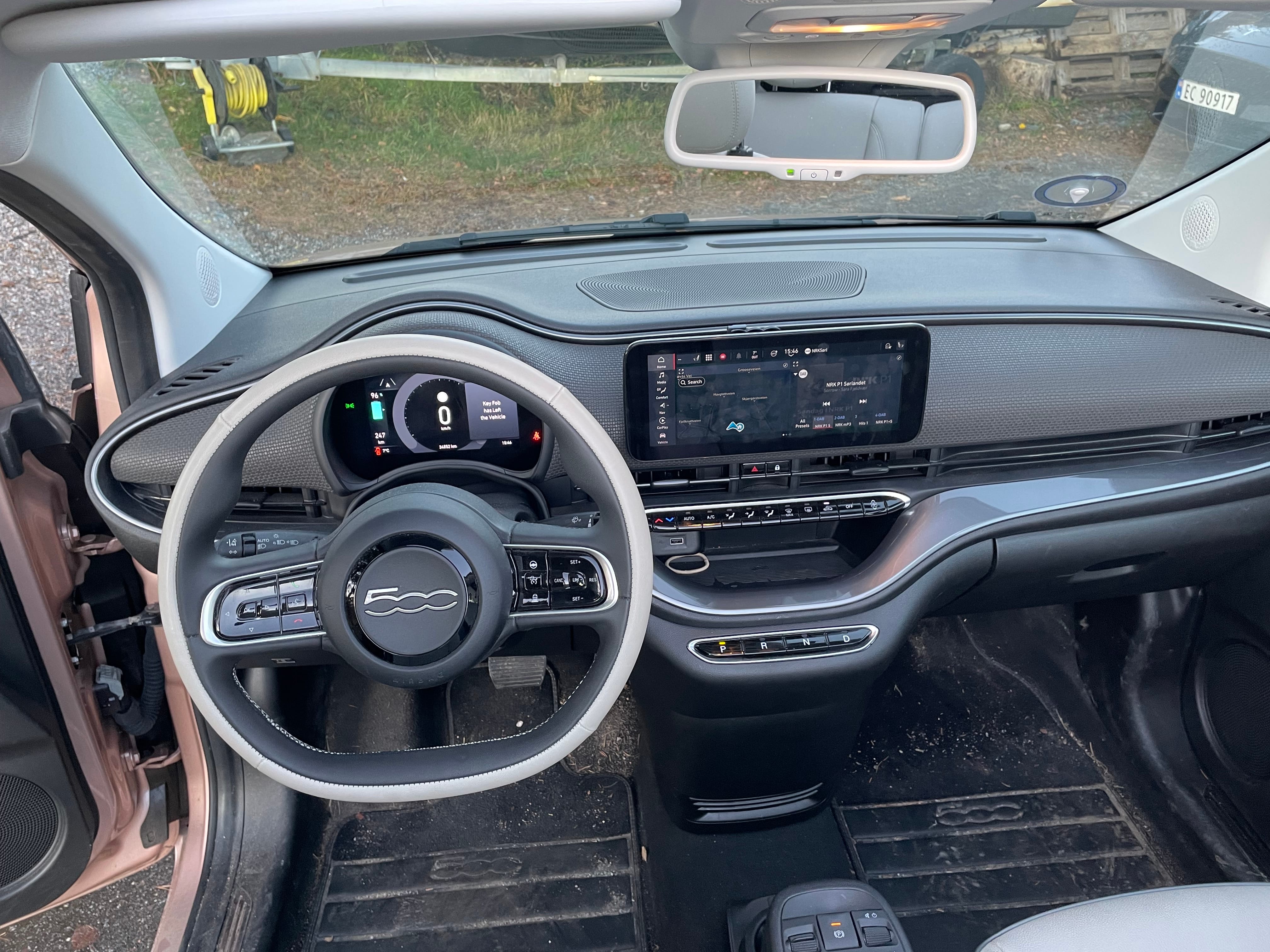 Fiat 500e med Aircondition