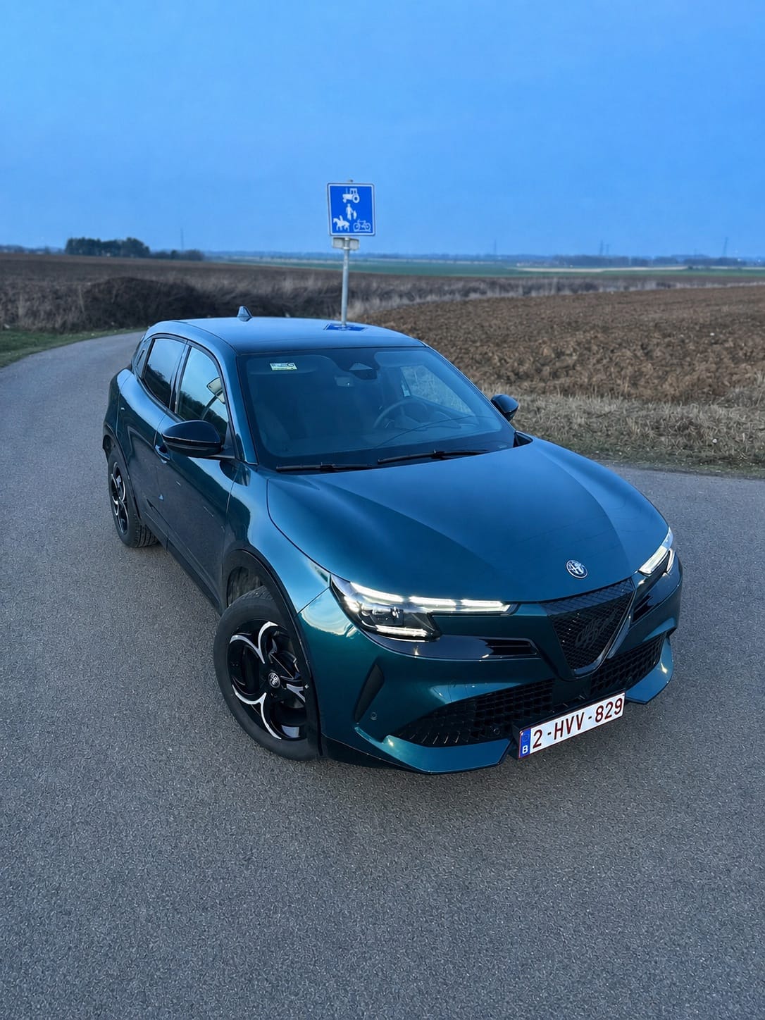 Alfa-Romeo Junior, 2025, Euro 95 (E10) / Elektrisch (hybride), automatisch