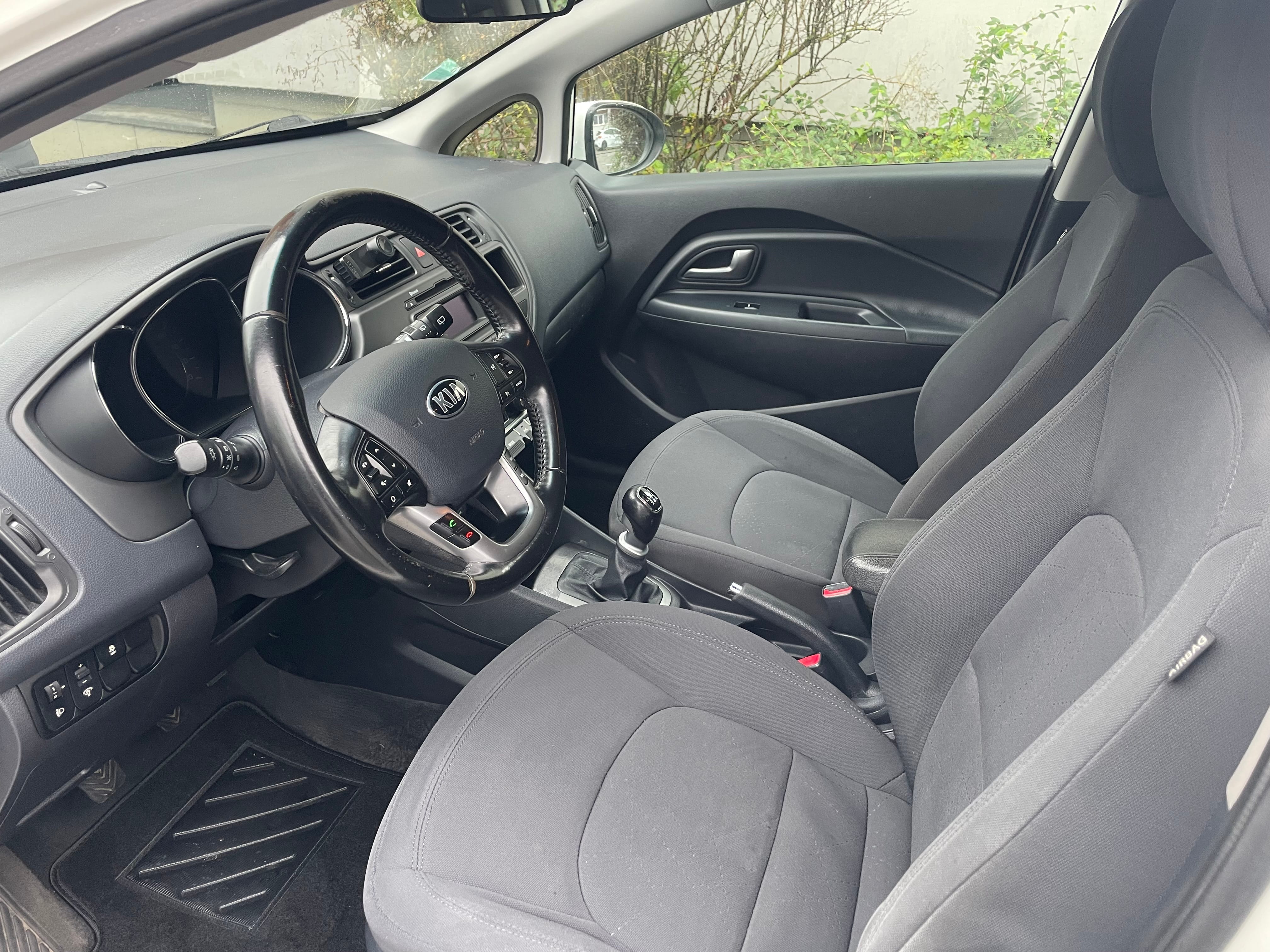 Kia Rio avec Pneus neige