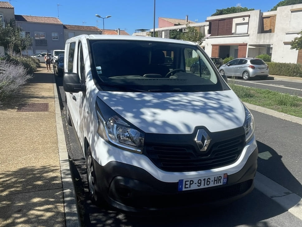 Renault Trafic Double Cabine, 2017, Diesel, 6 places