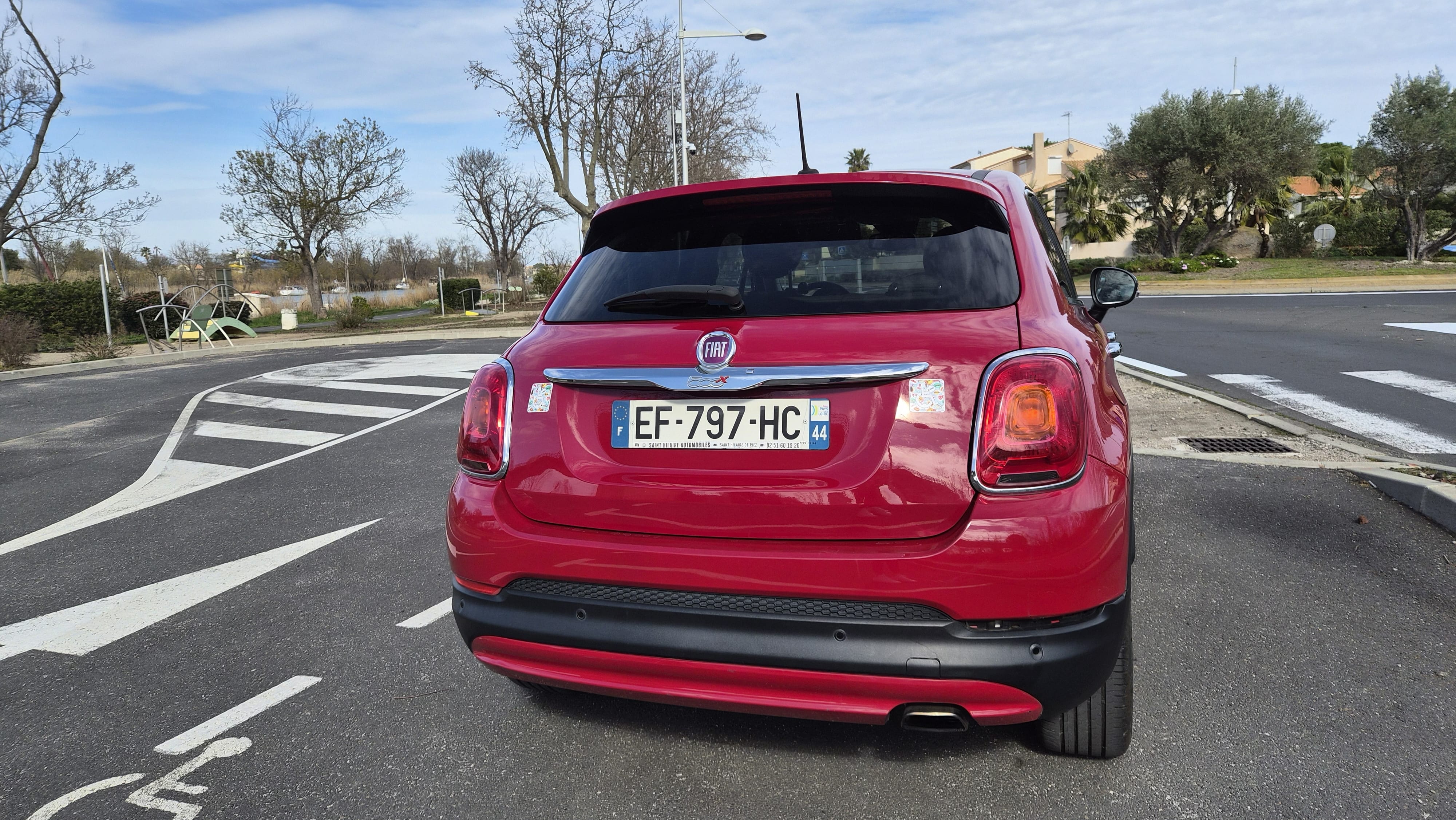 Fiat 500 X avec Régulateur de vitesse