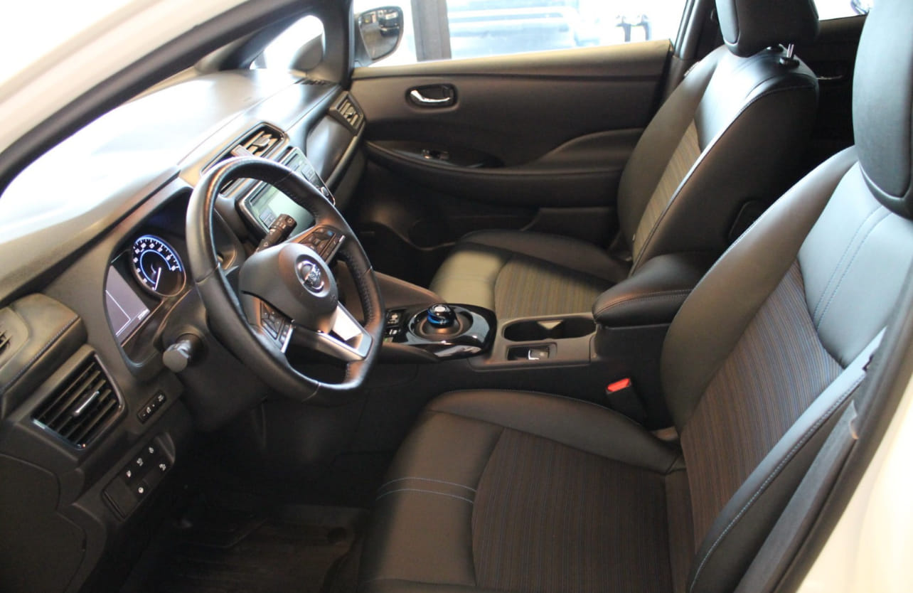 Nissan Leaf med GPS