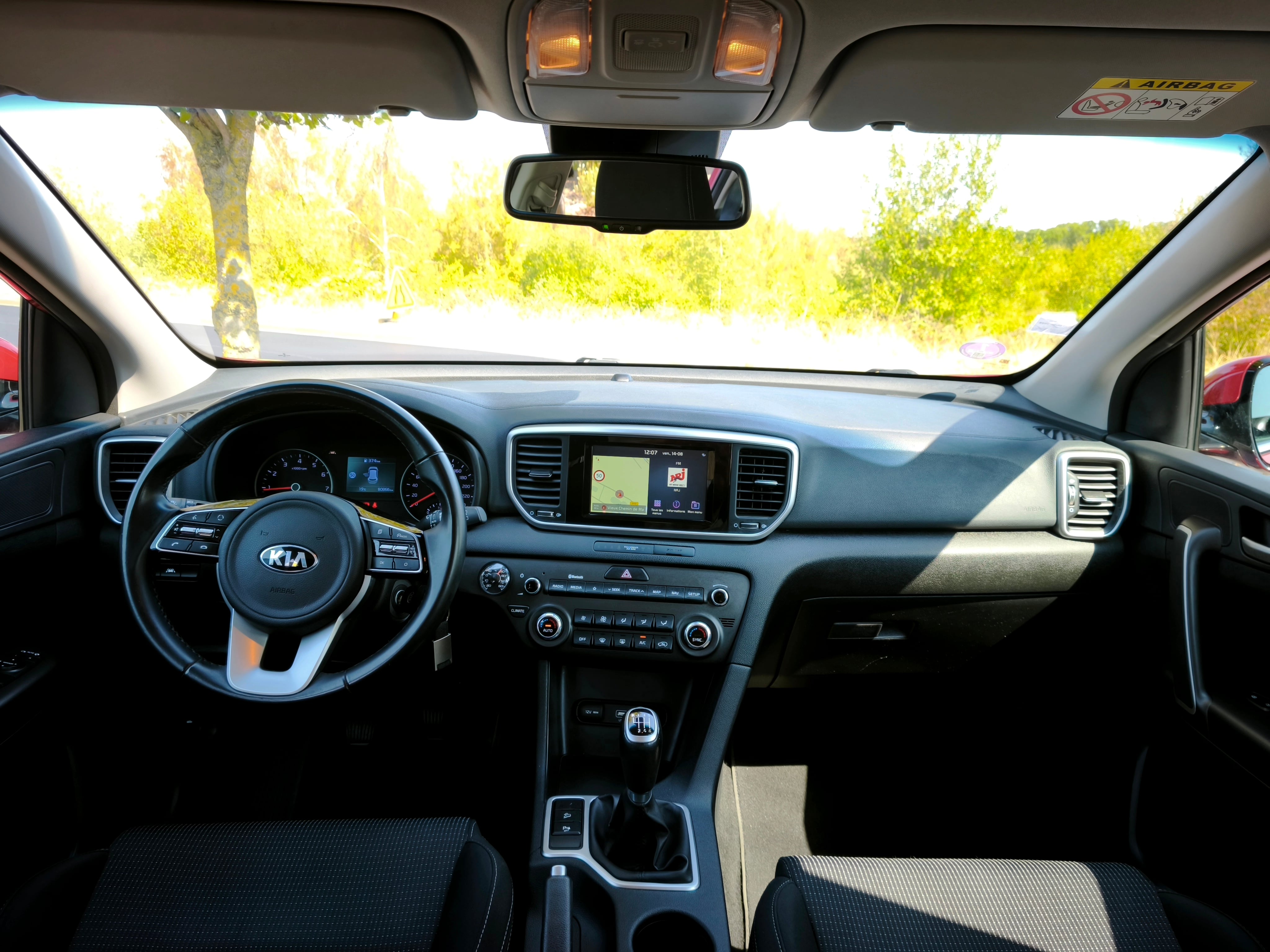 Kia Sportage avec GPS