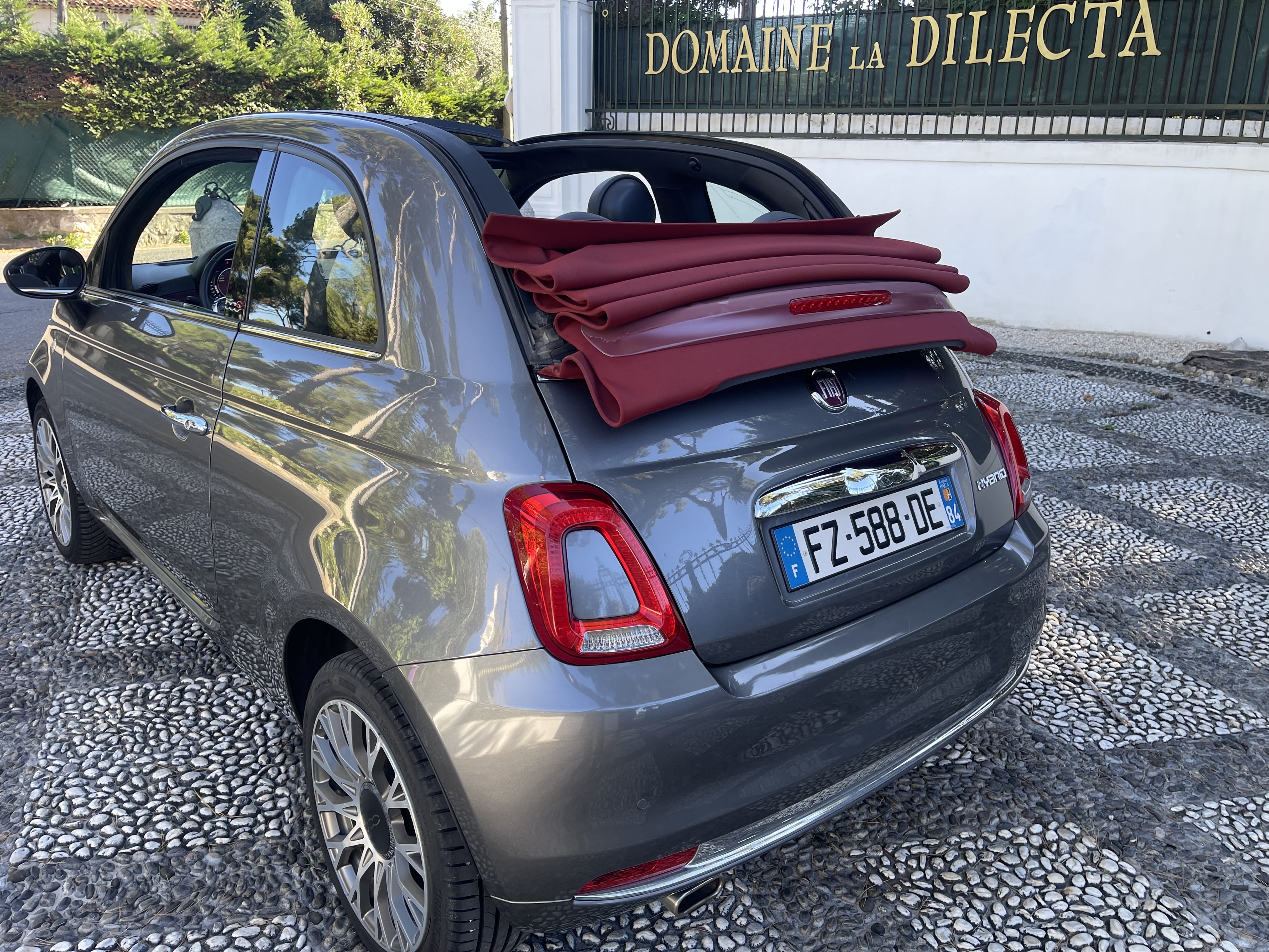 Fiat 500 C Hybride Cabriolet avec GPS