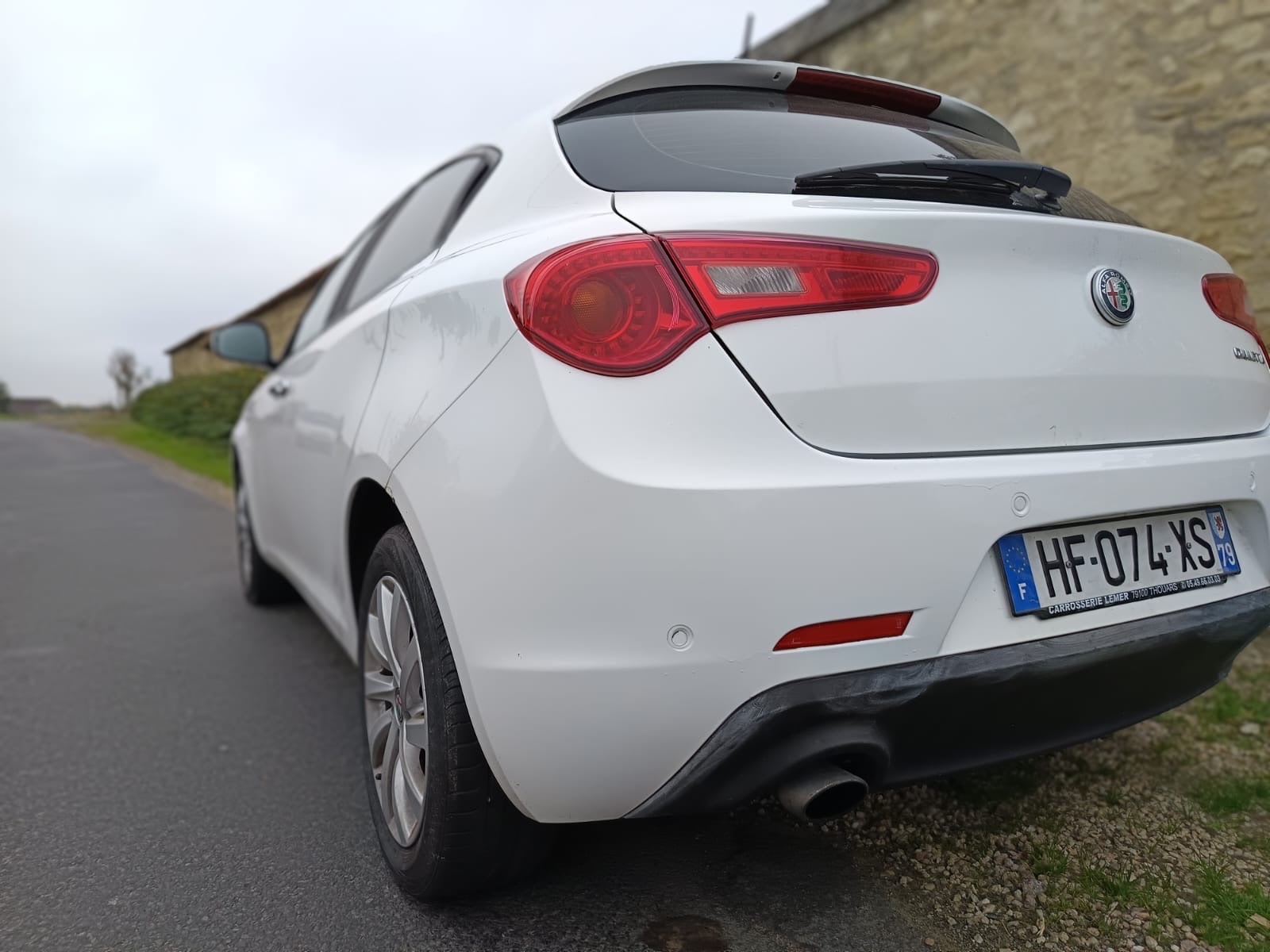 Alfa-Romeo Giulietta avec GPS