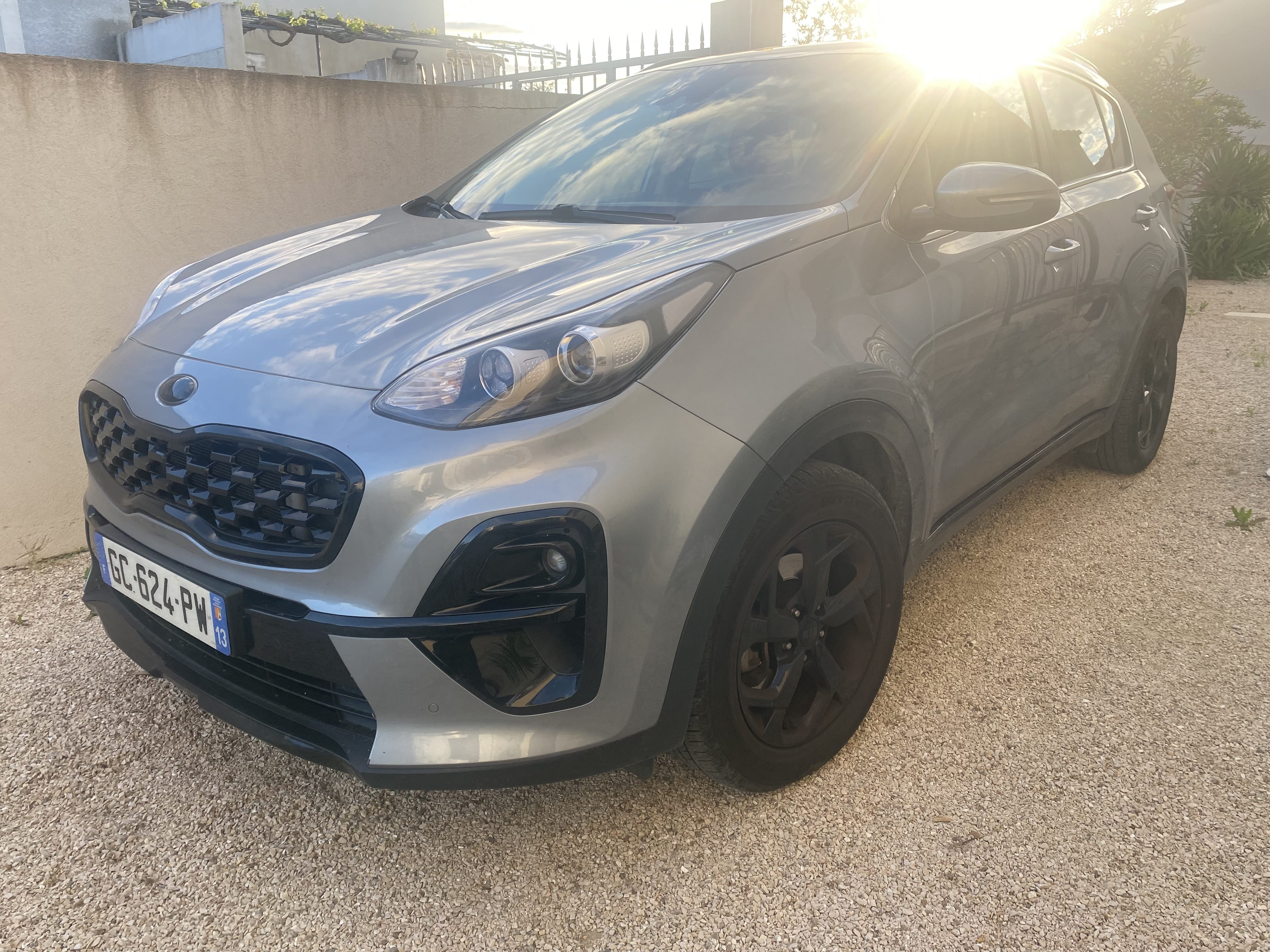 Kia Sportage Hybride  1.6 CRDI 136 MHEV BLACK EDITION 2WD DCT7, 2021, Diesel, automatique