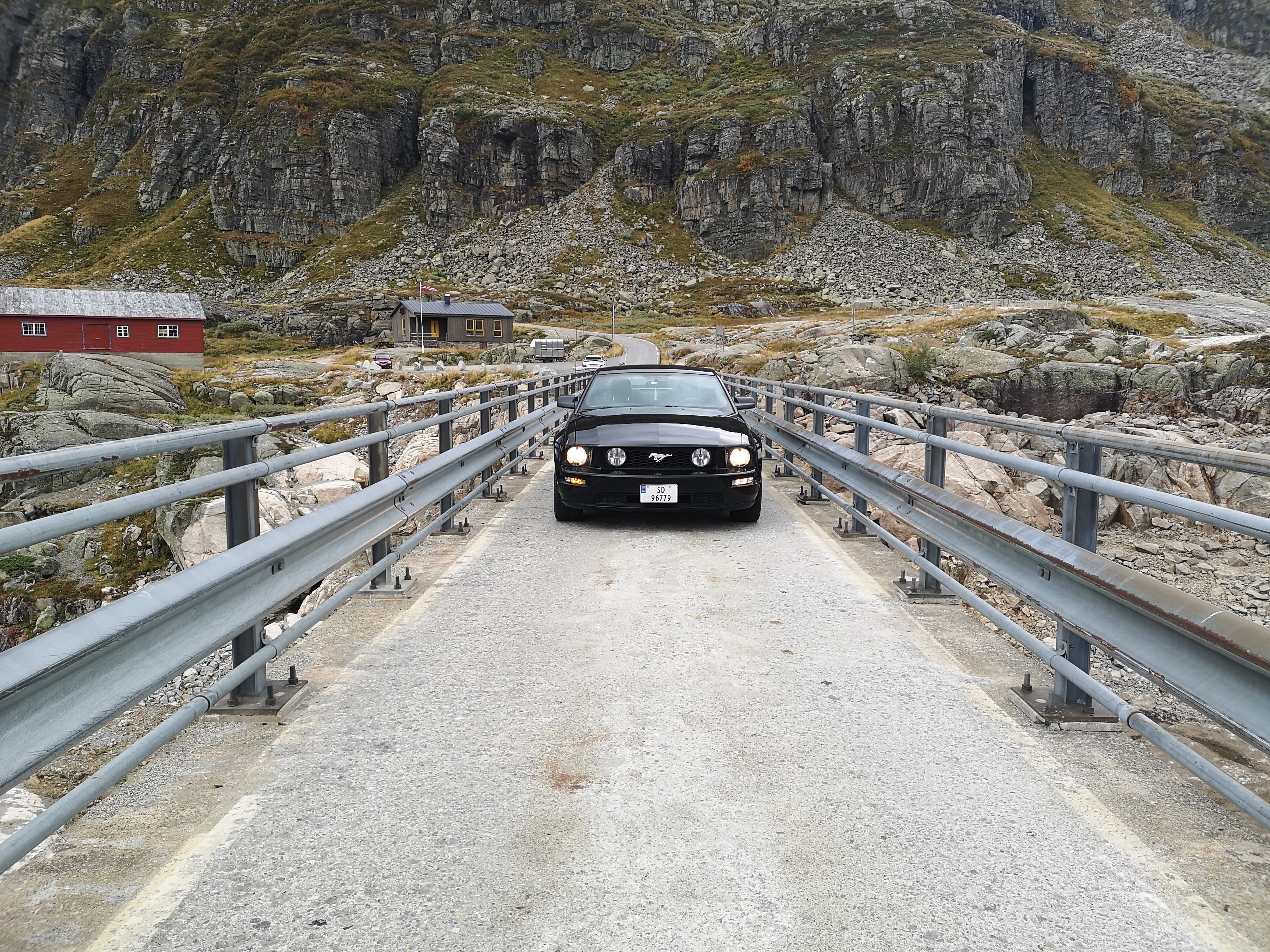 Ford Mustang med Lydinngang