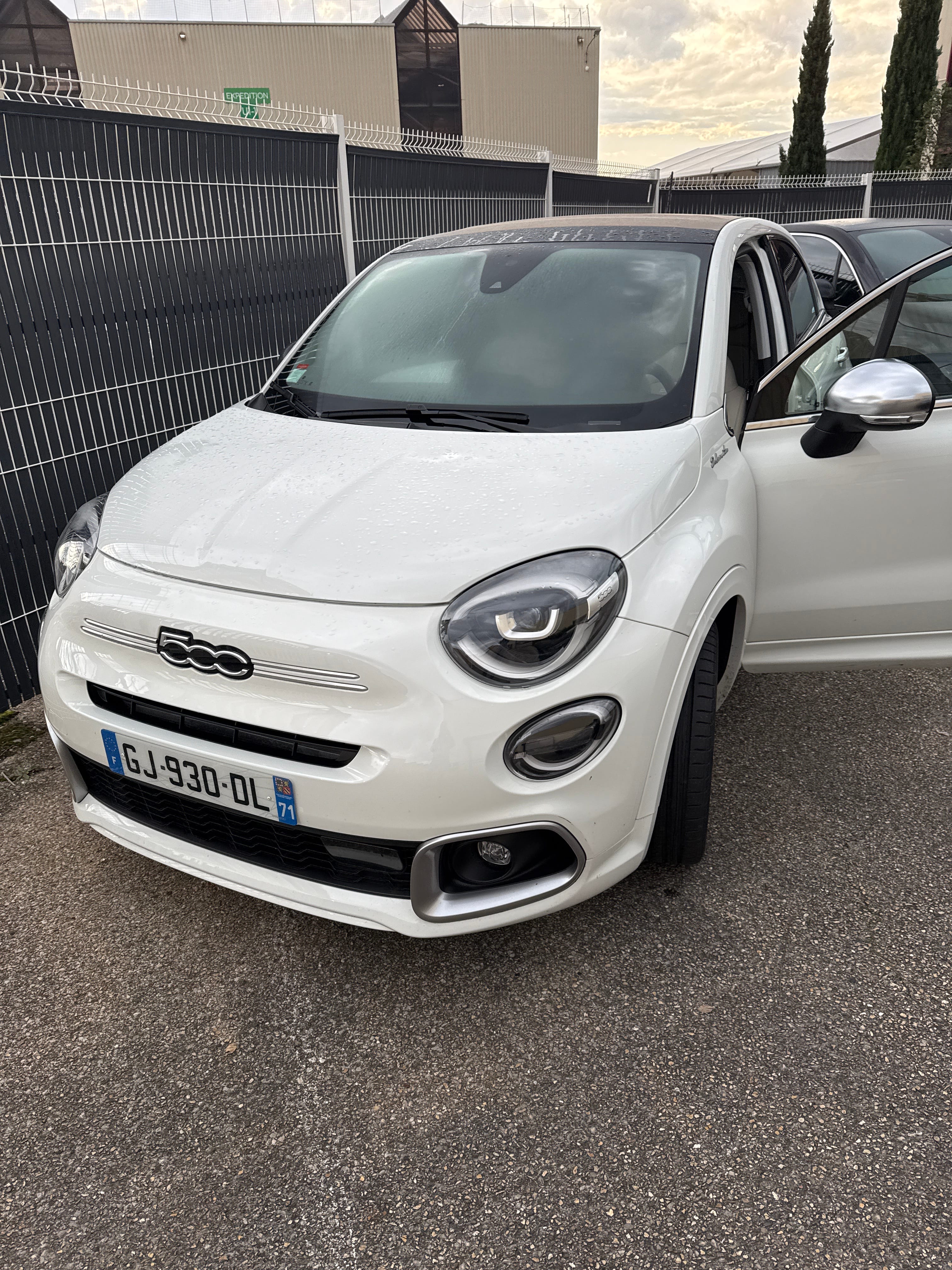 Fiat 500 X BOITE AUTO ESSENCE GD TOIT OUVRANT, 2022, Essence 95, automatique