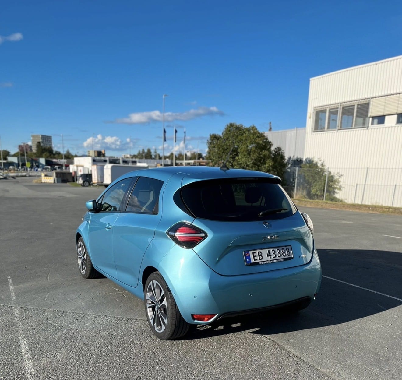Renault ZOE with GPS