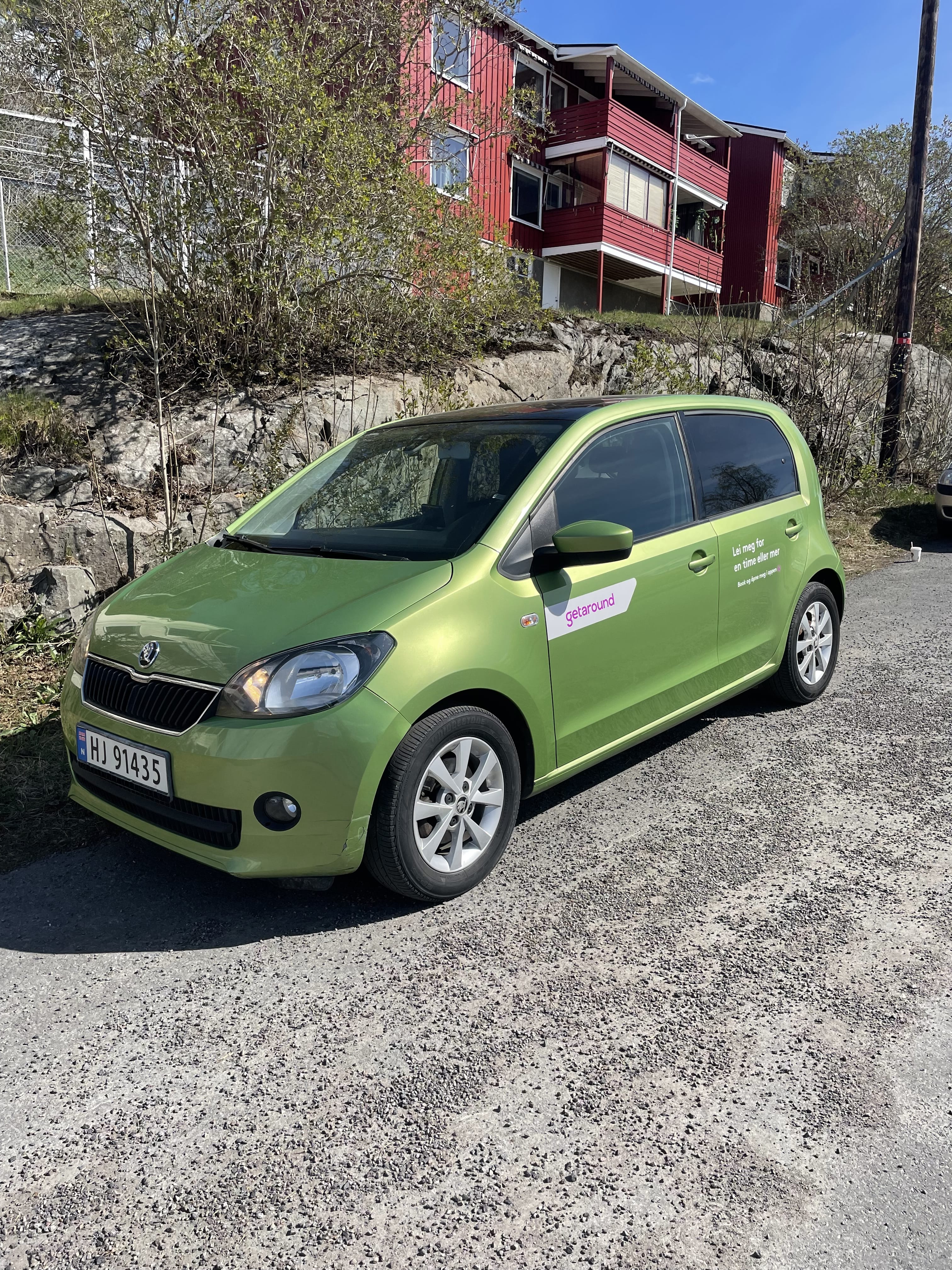 Skoda Citigo with GPS