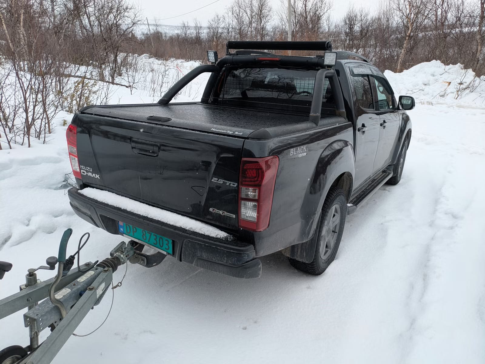 Isuzu D-Max med GPS