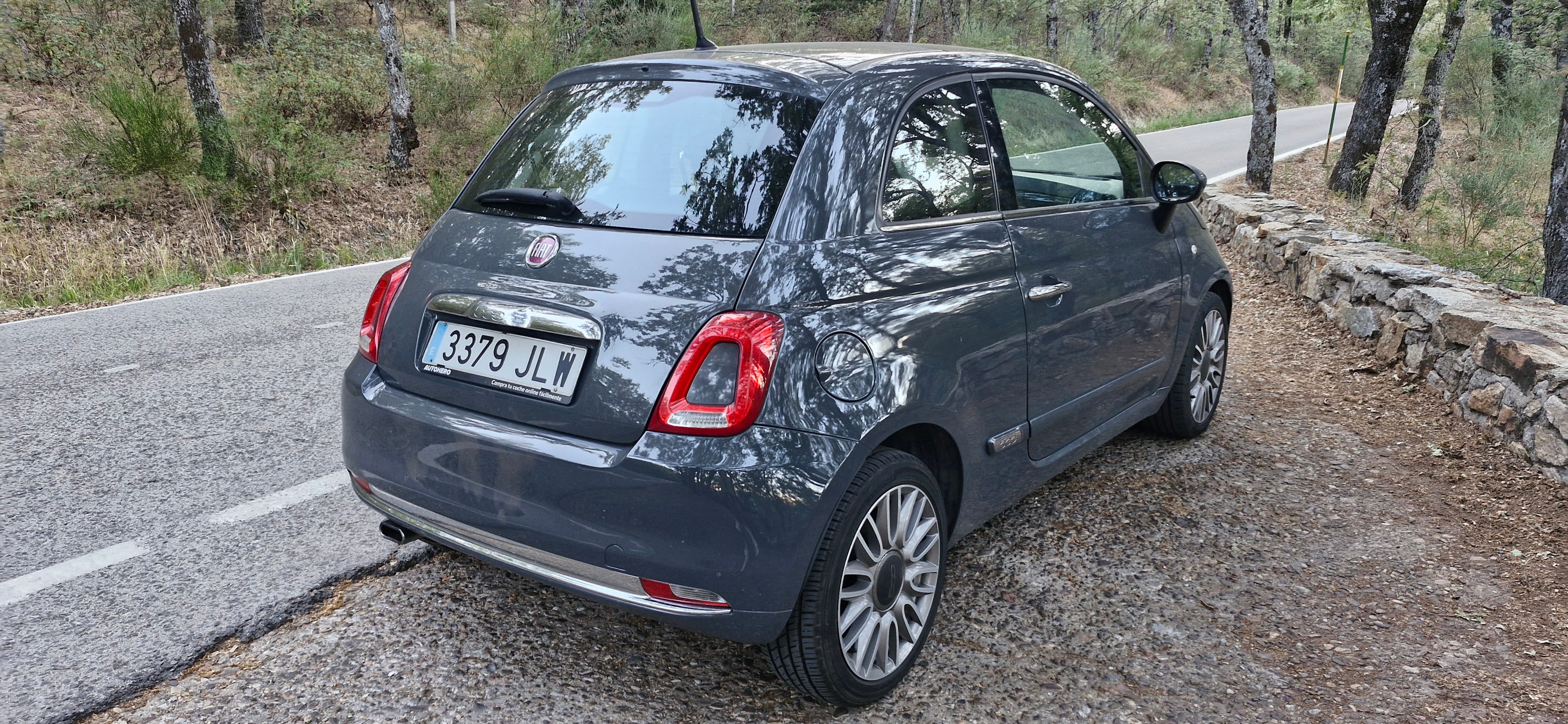 Fiat 500 con Silla infantil