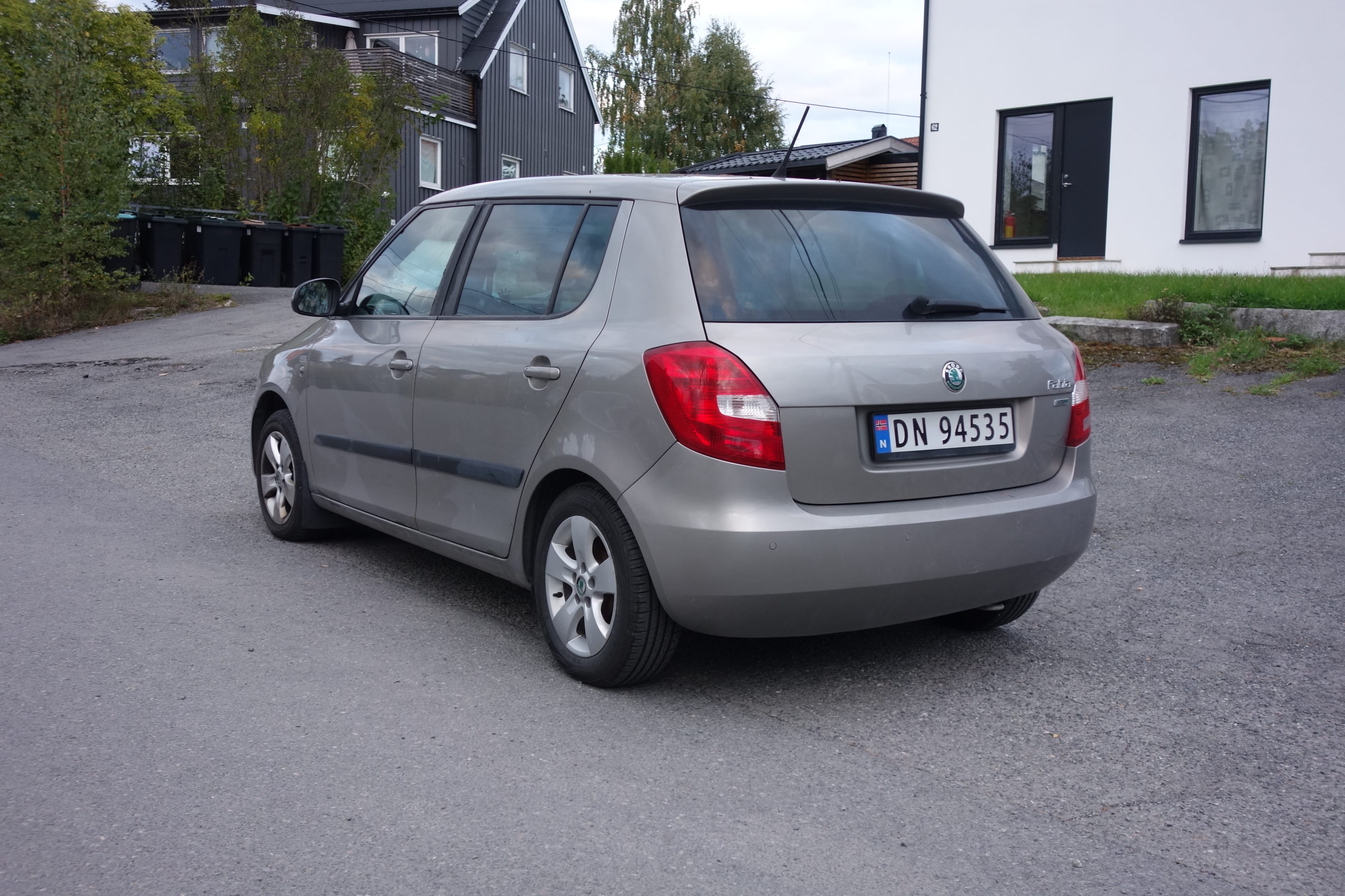 Skoda Fabia med Vinterdekk