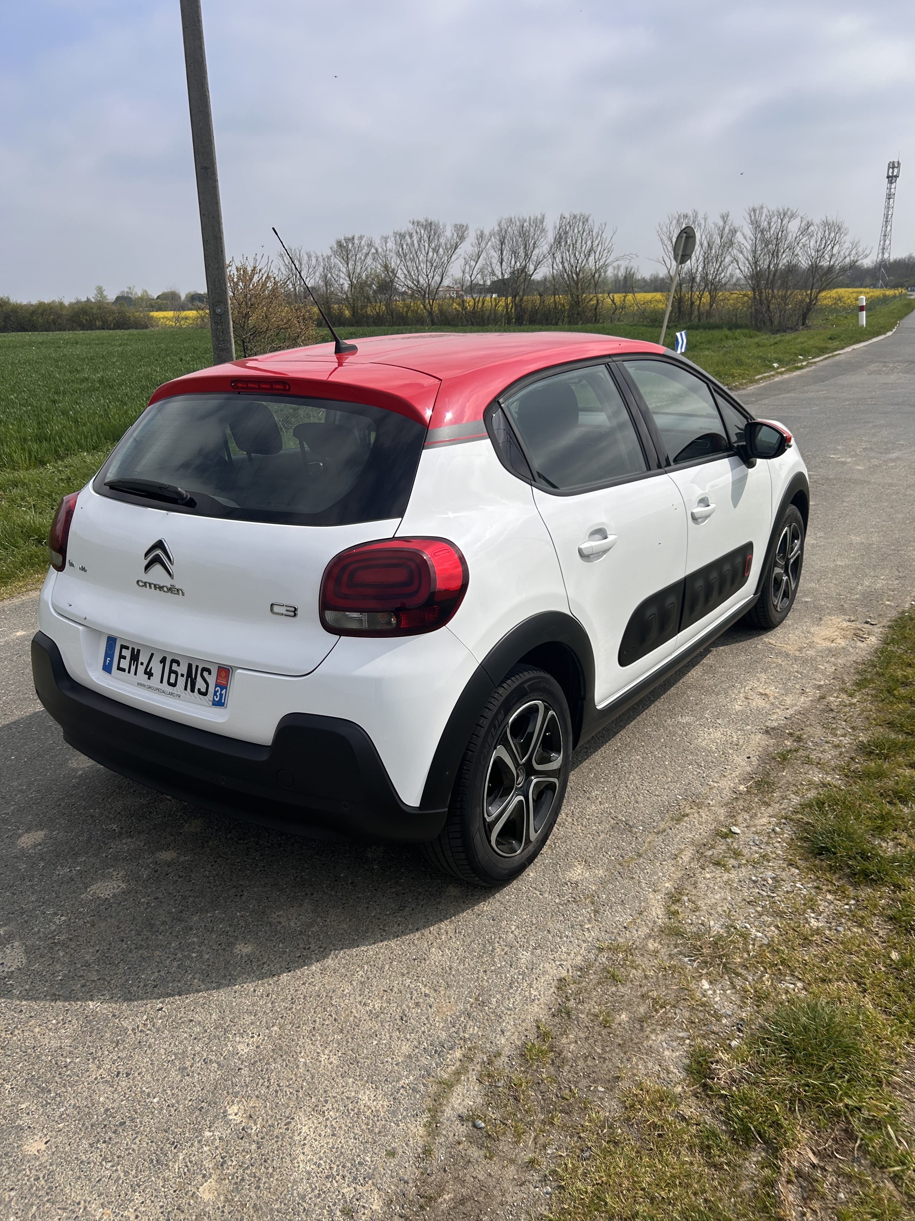 Citroen C3 avec Caméra de recul