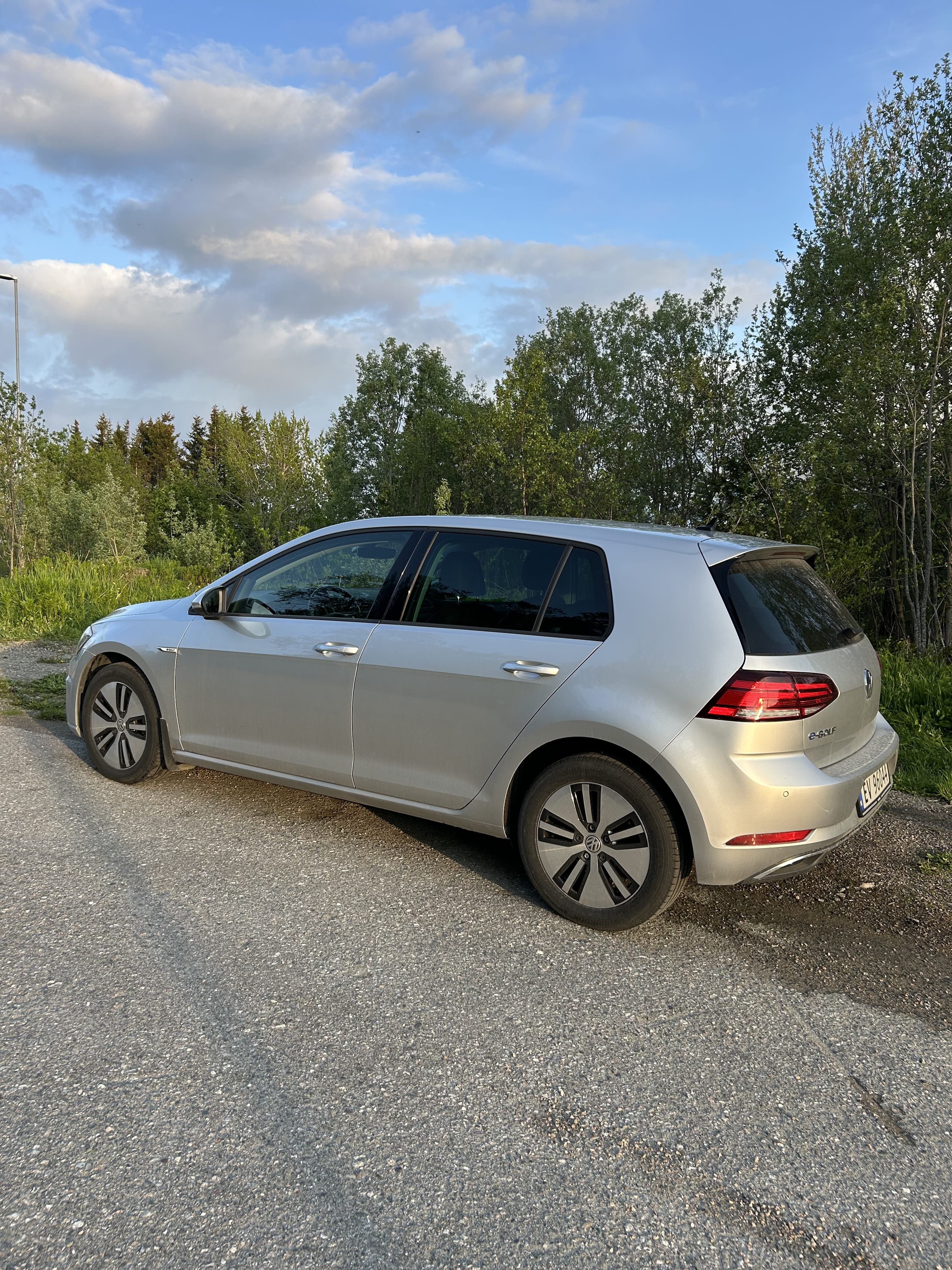 Volkswagen e-Golf med GPS