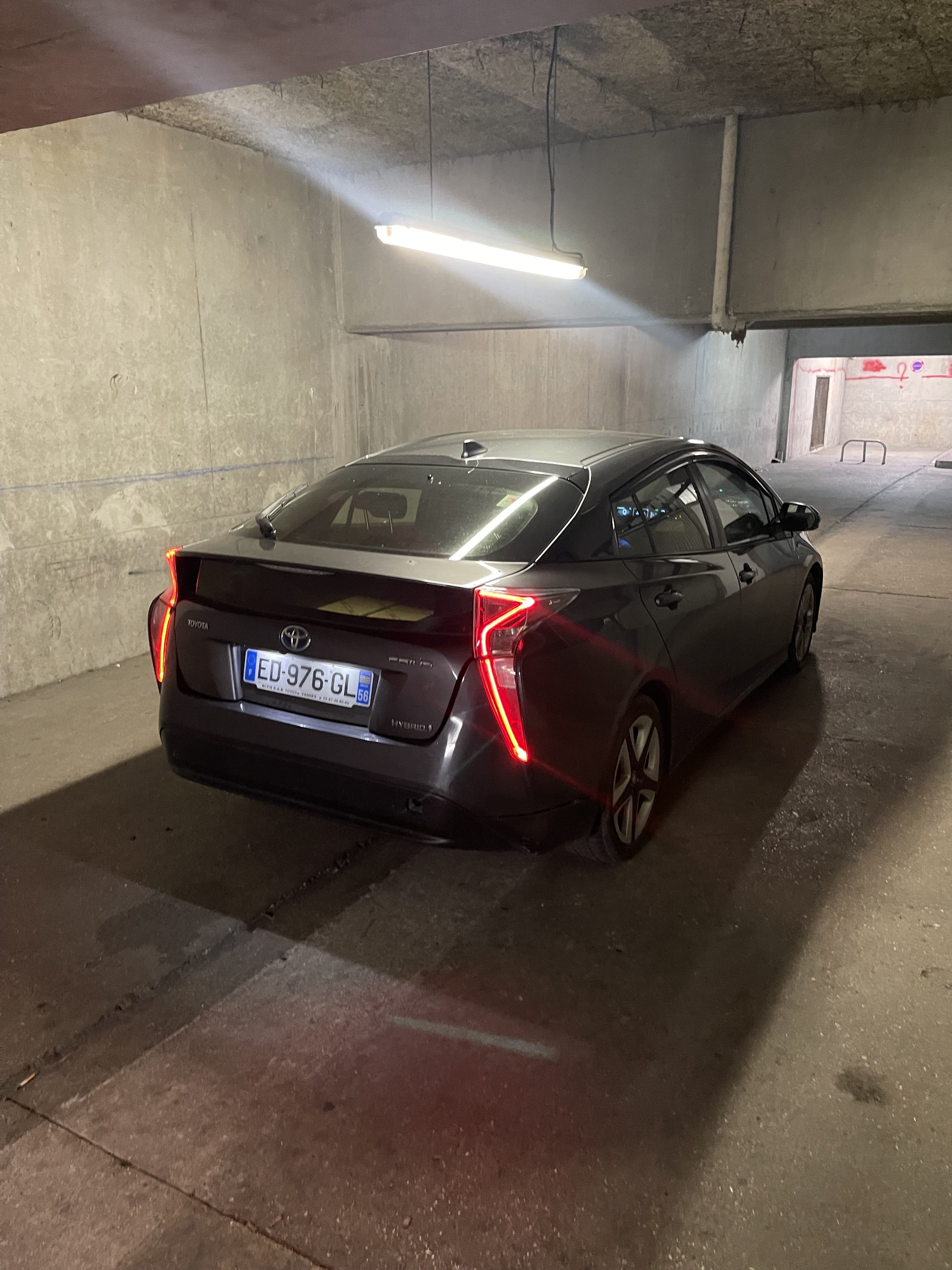 Toyota Prius avec GPS