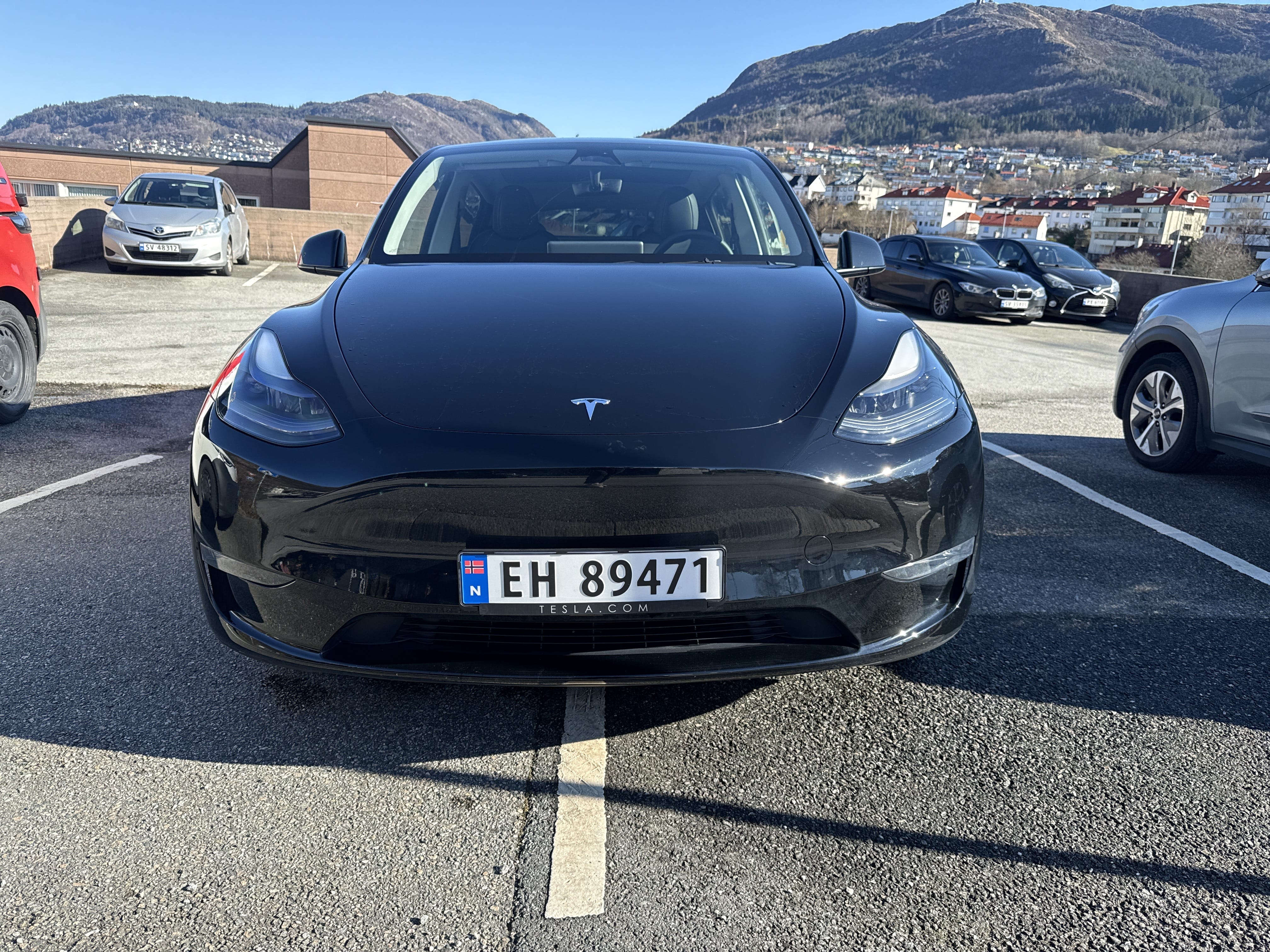 Tesla Model Y Long Range med GPS