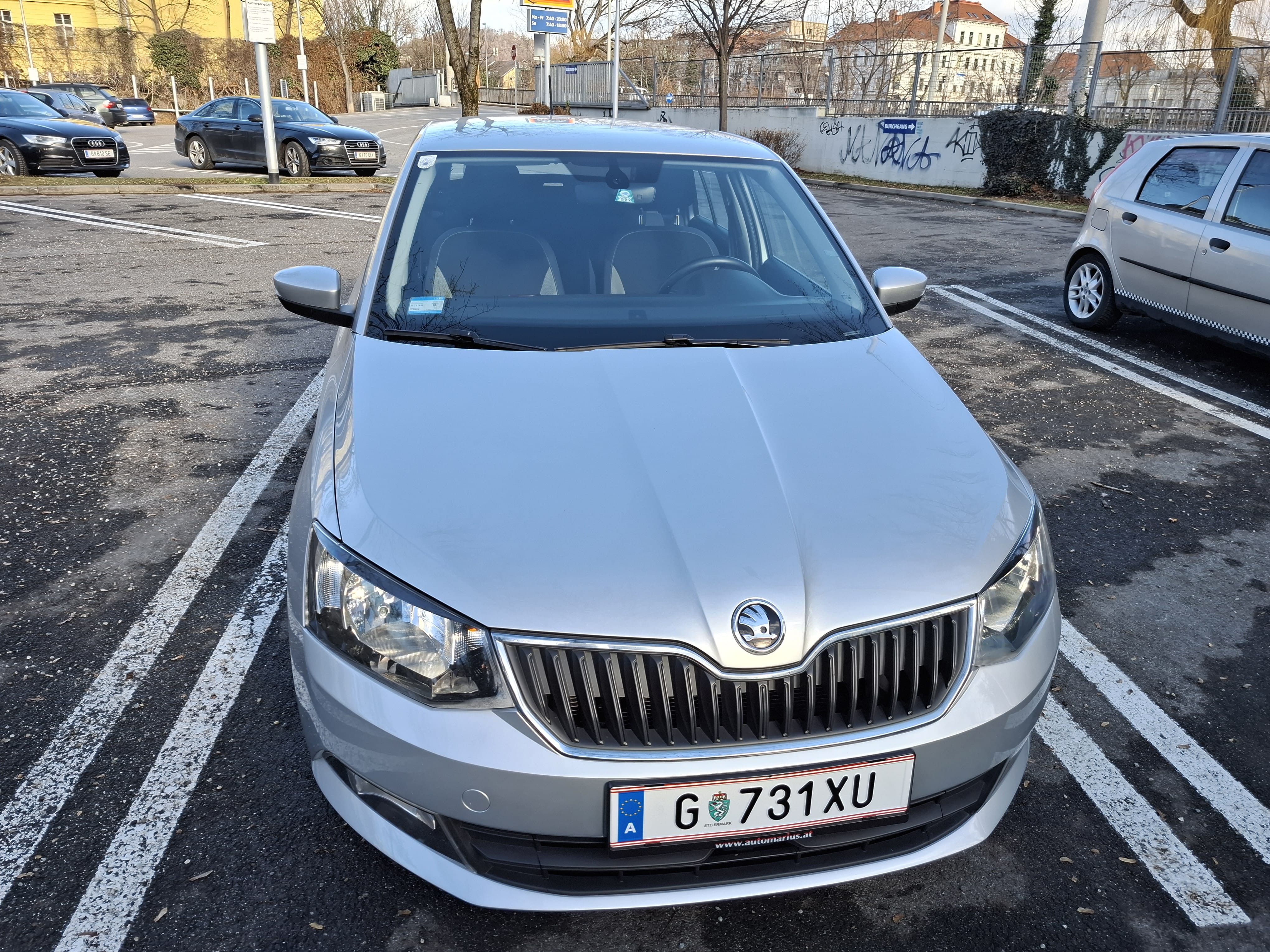 Skoda Fabia Kombi mit USB-Ladeanschlüsse