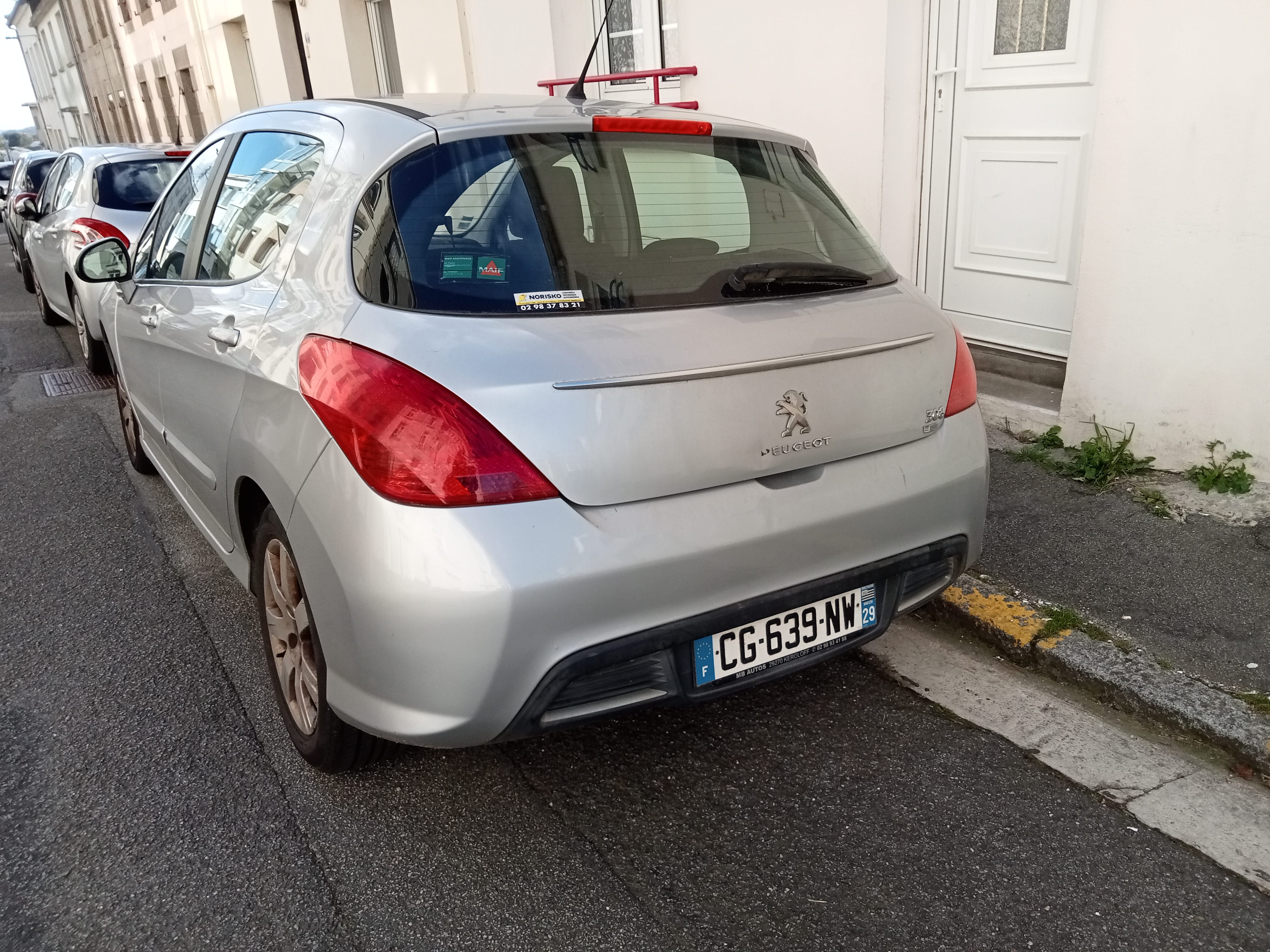 Peugeot 308 avec Régulateur de vitesse