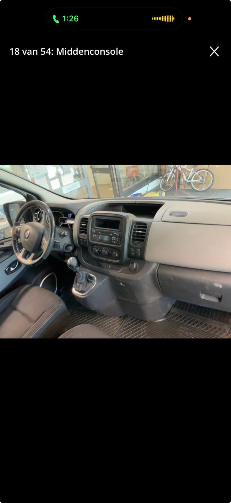 Renault Trafic met Bluetooth audio
