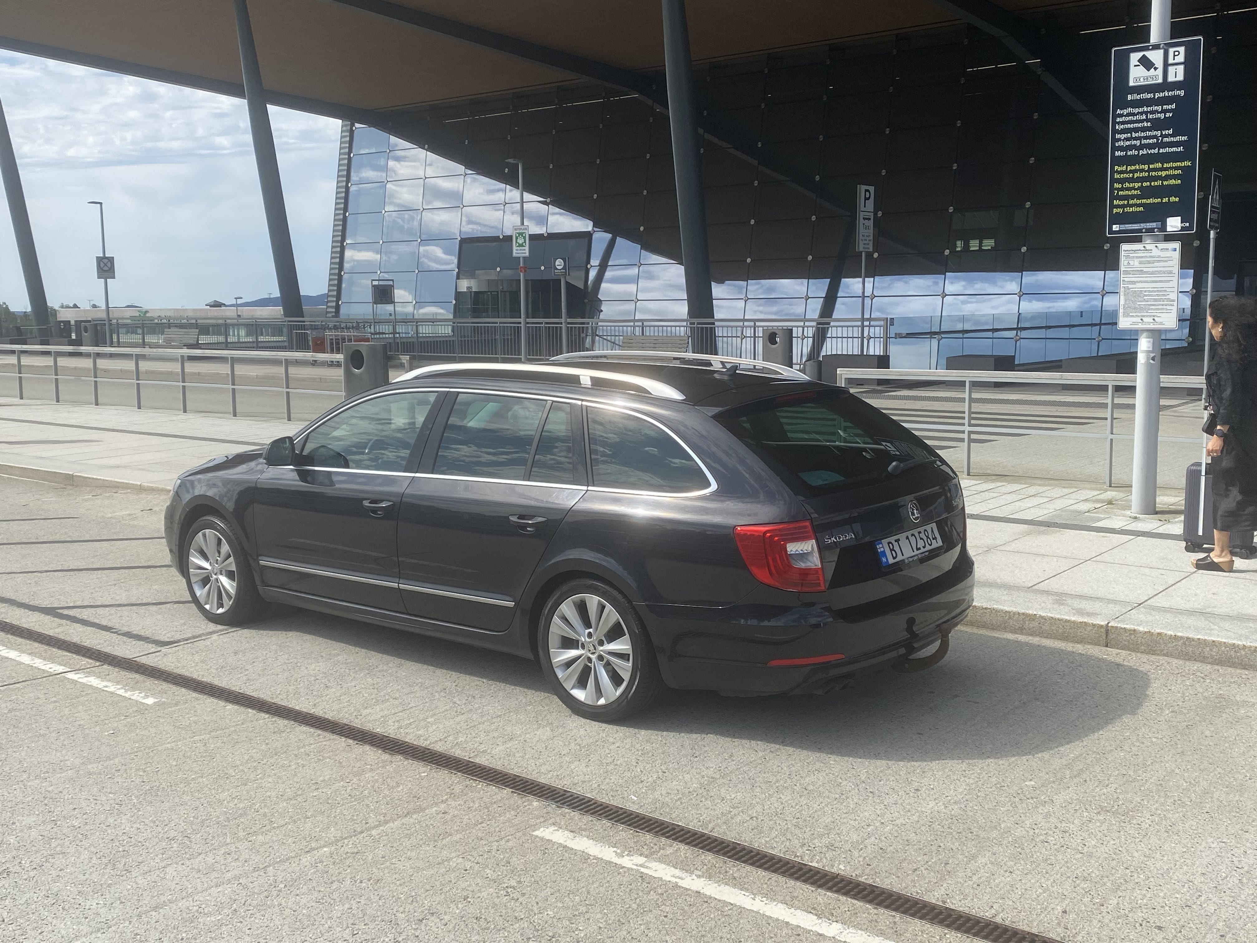 Skoda Superb med Aircondition