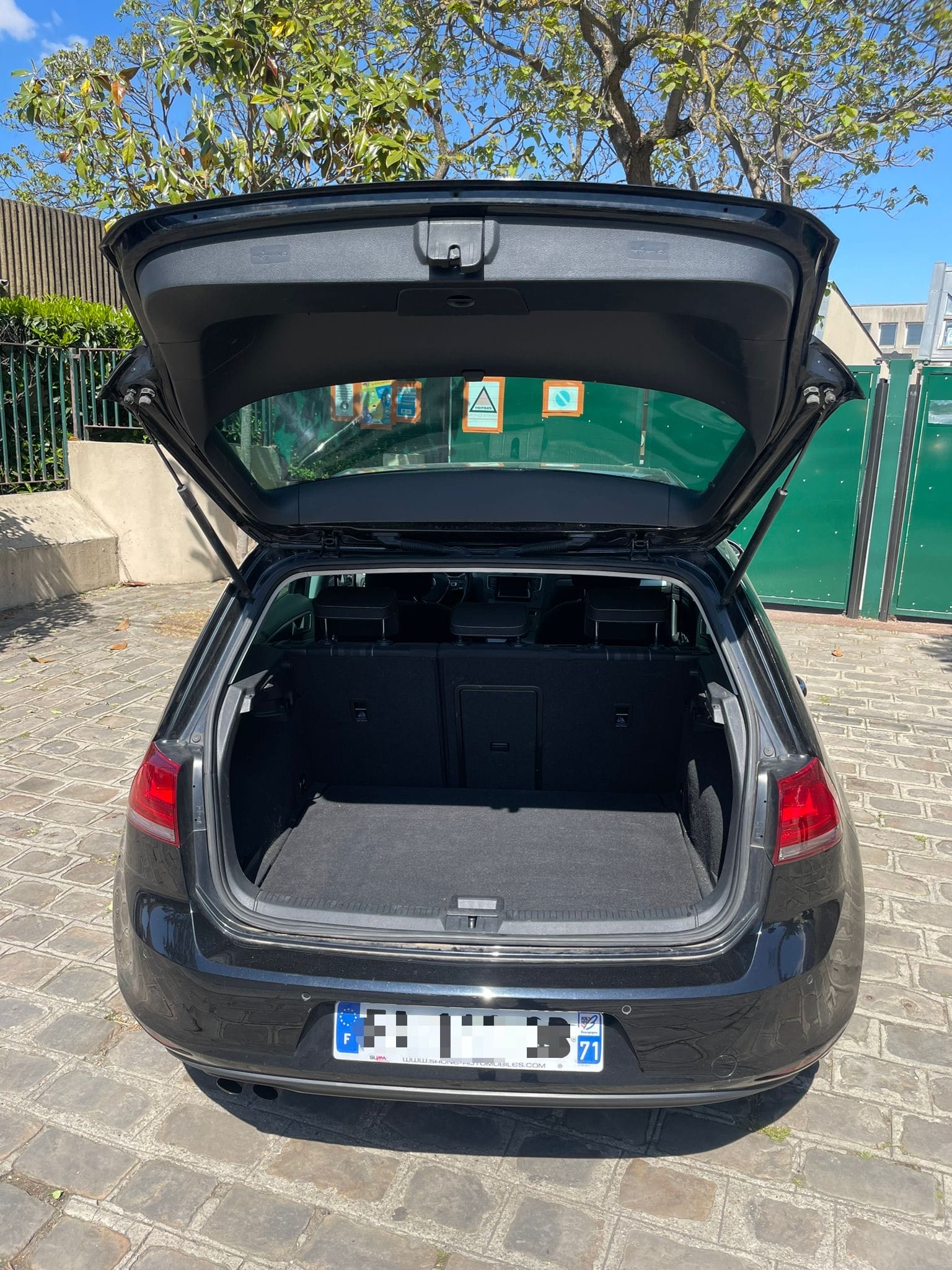 Volkswagen Golf avec Siège bébé