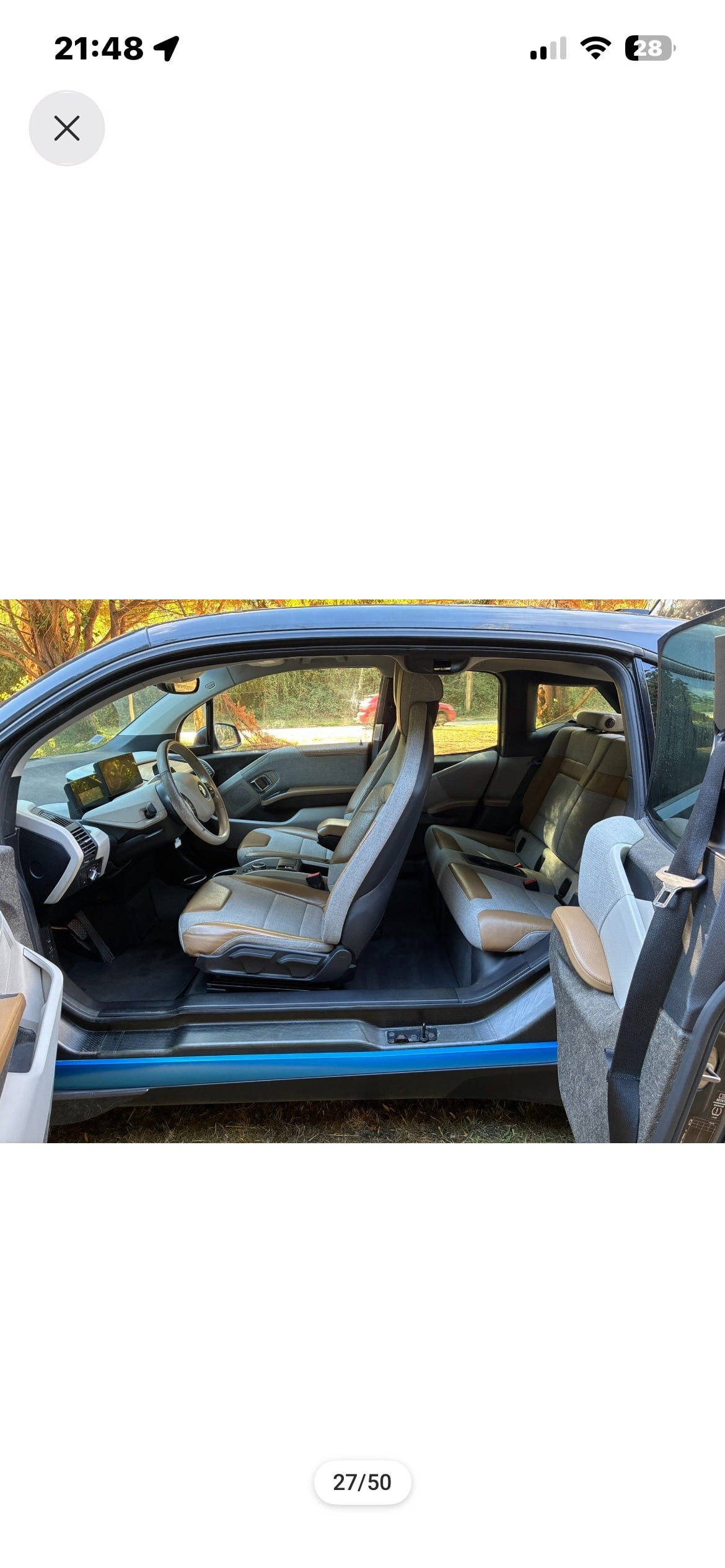 BMW i3 Électrique avec Régulateur de vitesse