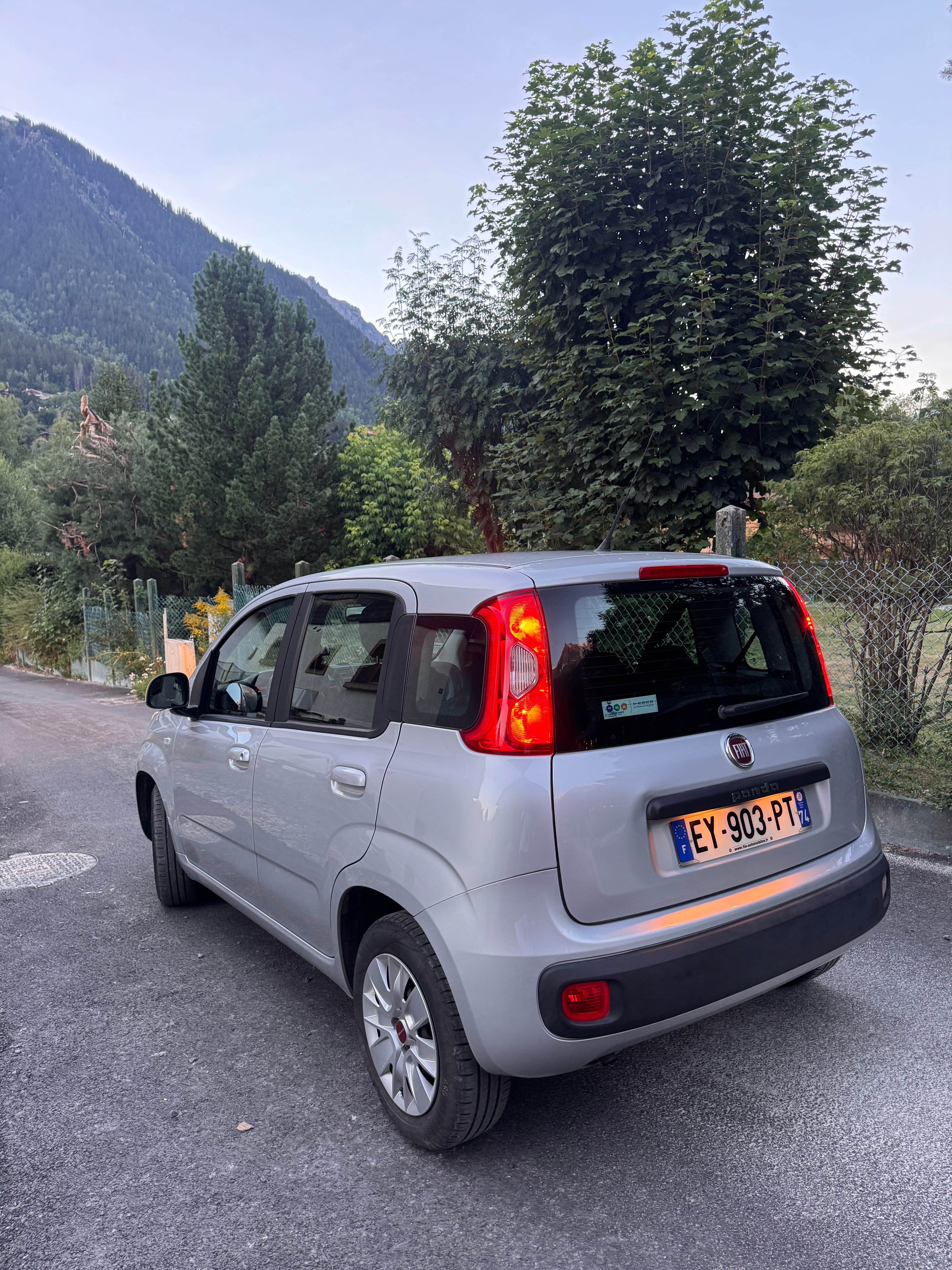 Fiat Panda avec Siège bébé